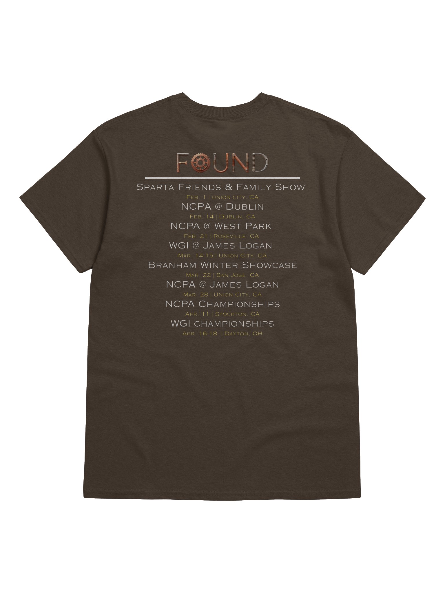 Found - SIP 2026 Show Shirt product image (6)