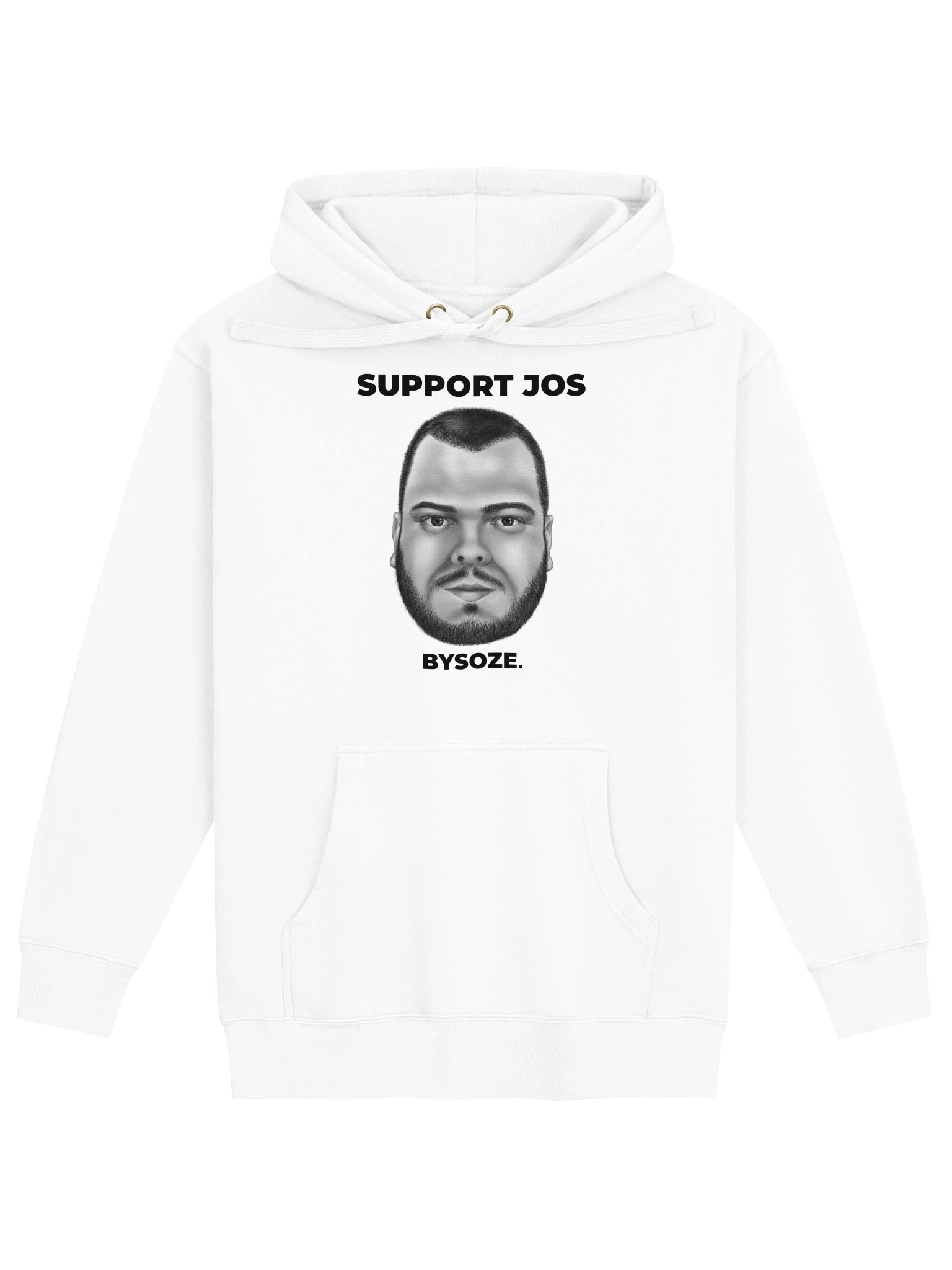 Support Jos Hoodie – Wit product image (1)