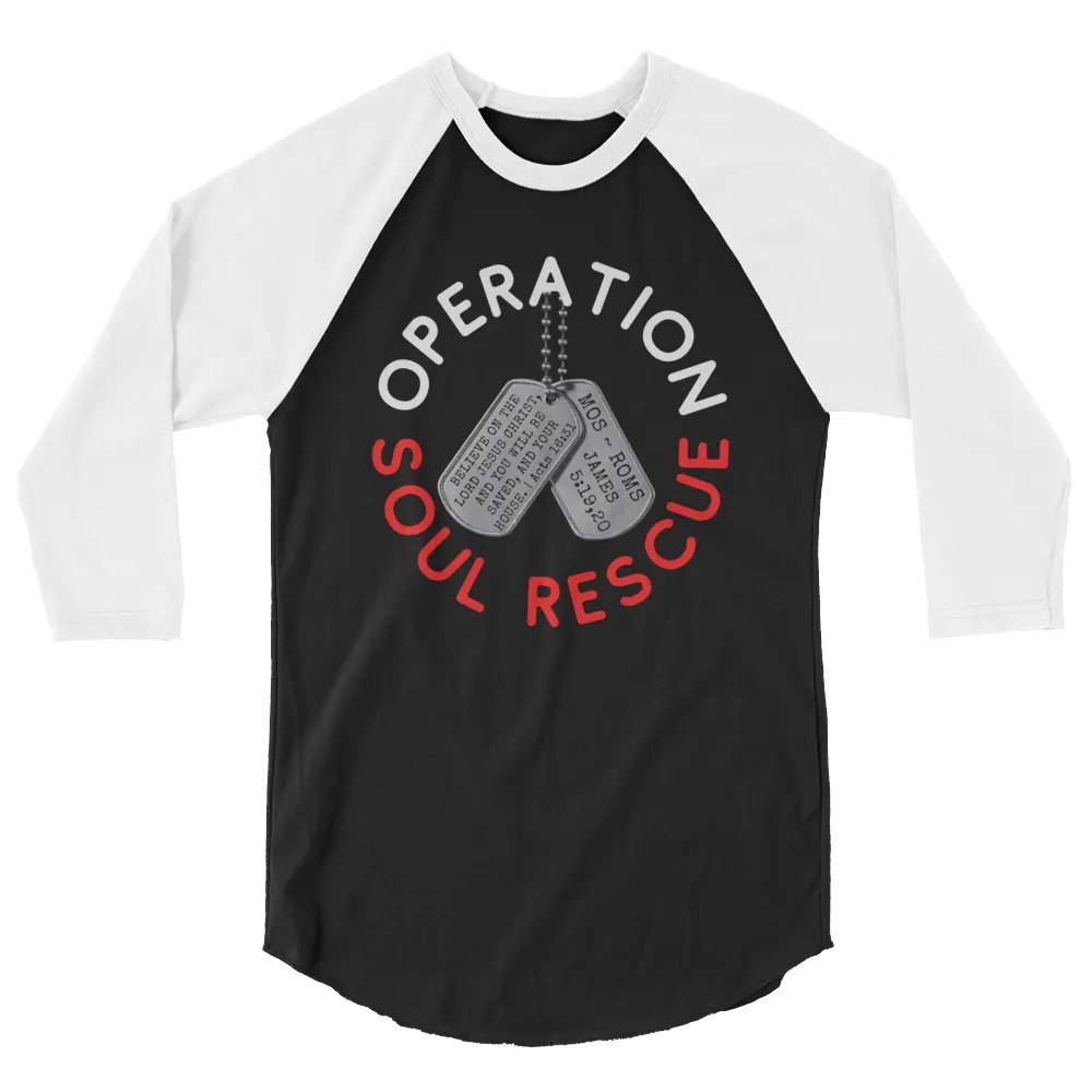 Operation Soul Rescue Raglan Tee product image (2)