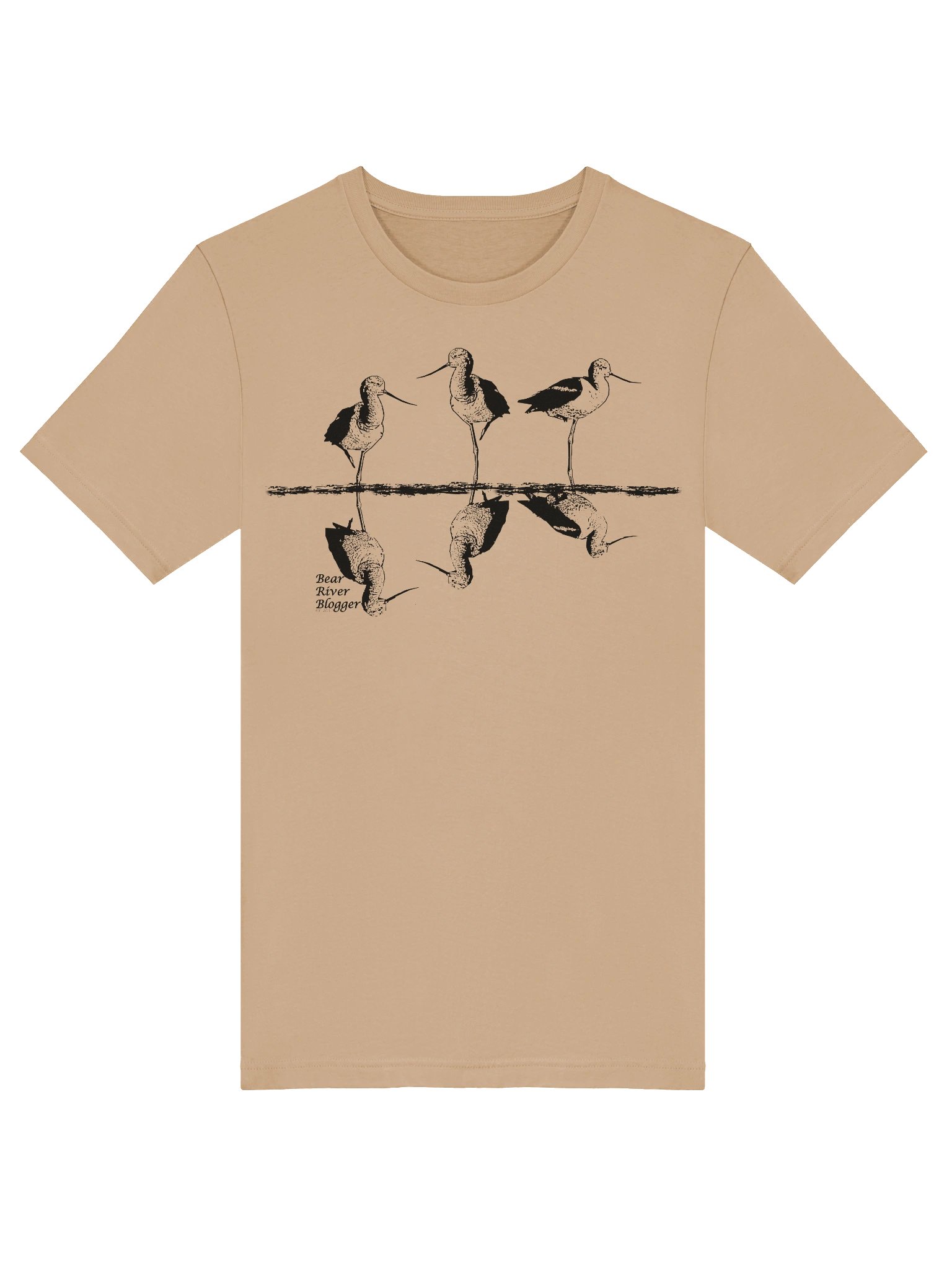 Amarican Avocet Trio Reflection Classic Tee product image (53)