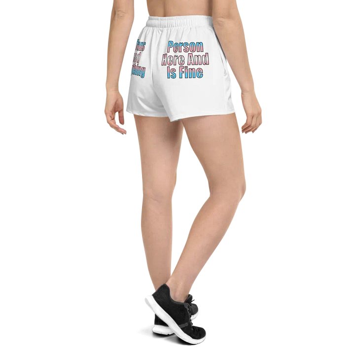 Trans Person Peed Here Shorts product image (1)