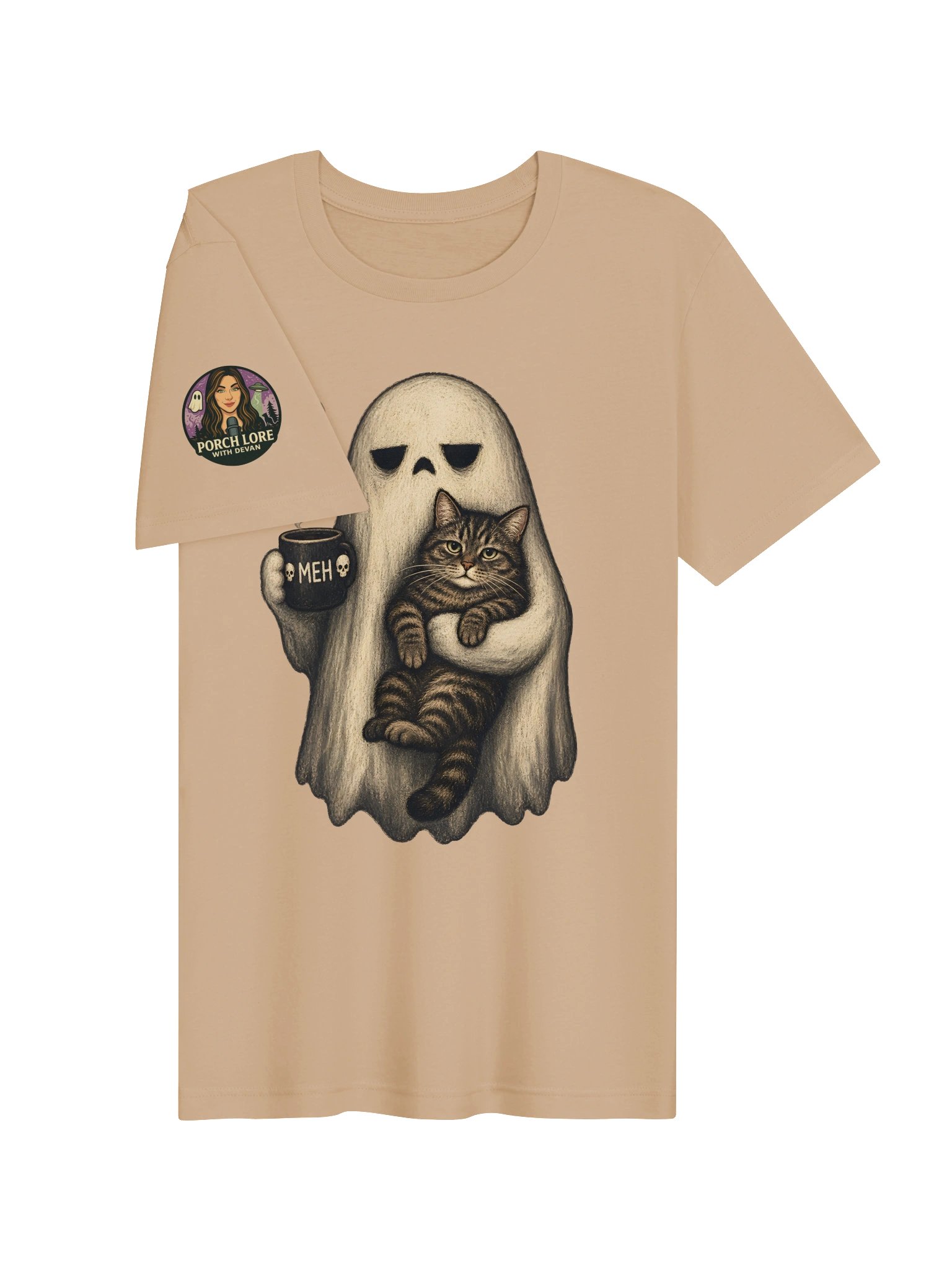LIMITED EDITION-HALLOWEEN *MORNINGS WITH MERLIN* SOFT T-SHIRT product image (4)