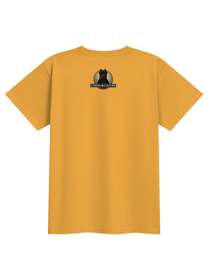 I Love My Corso Kids Tee — CCULTURE Stipple Cane Corso Graphic product image (2)