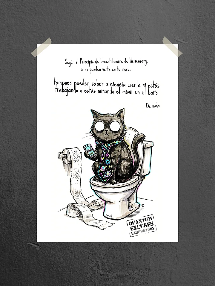 Quantum Cat Tips II - Incertidumbre de Heisenberg [ESPAÑOL] product image (1)