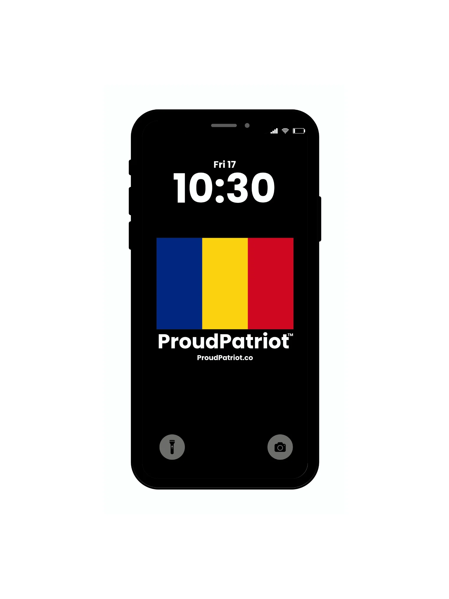 Romania Proud Screensaver Dark Mode product image (1)