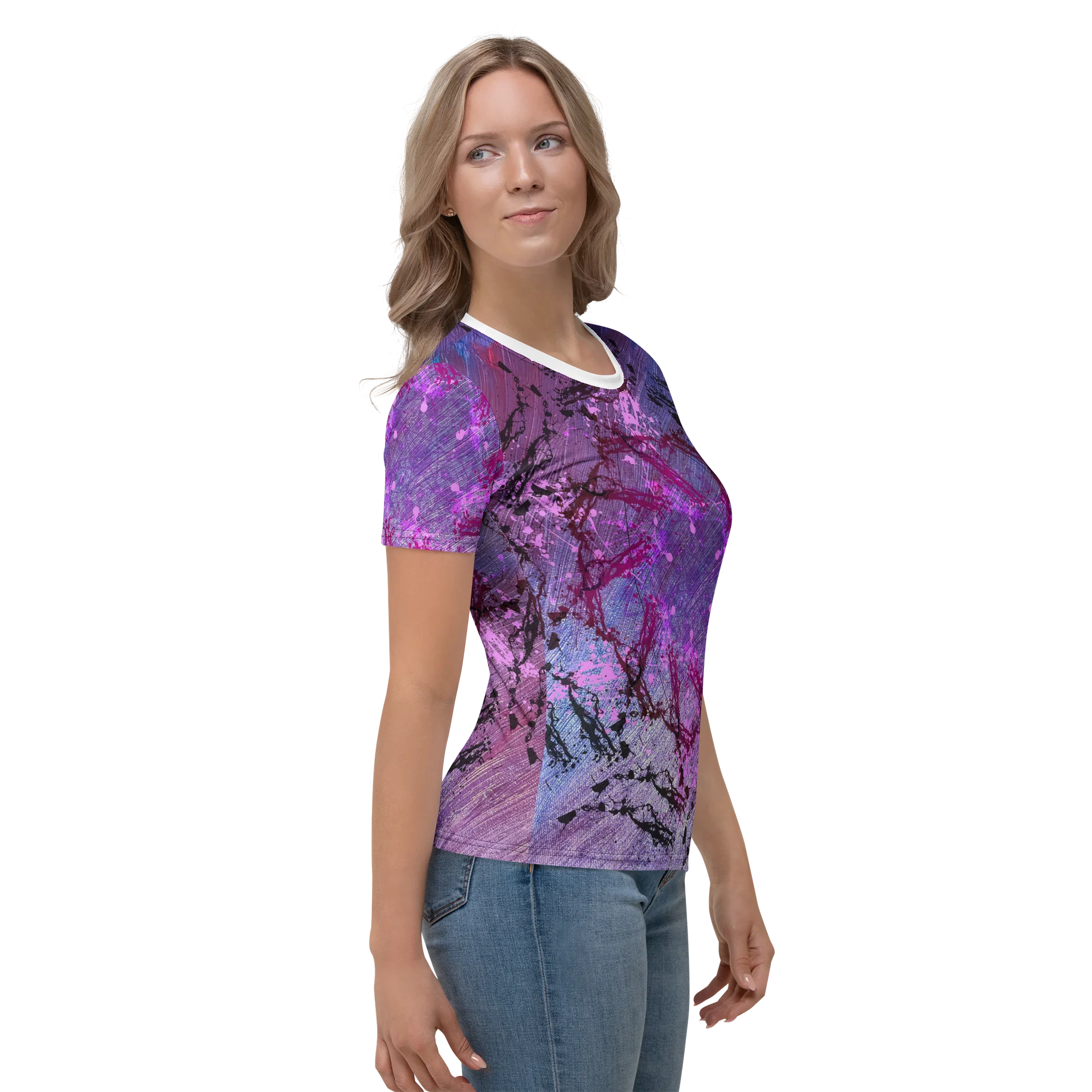Violet Singularity Women's Crew Tee product image (4)