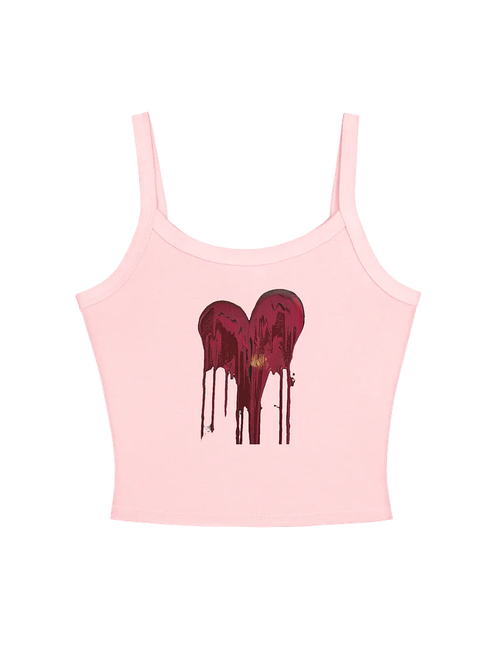 Melting Heart Ribbed Tank product image (3)