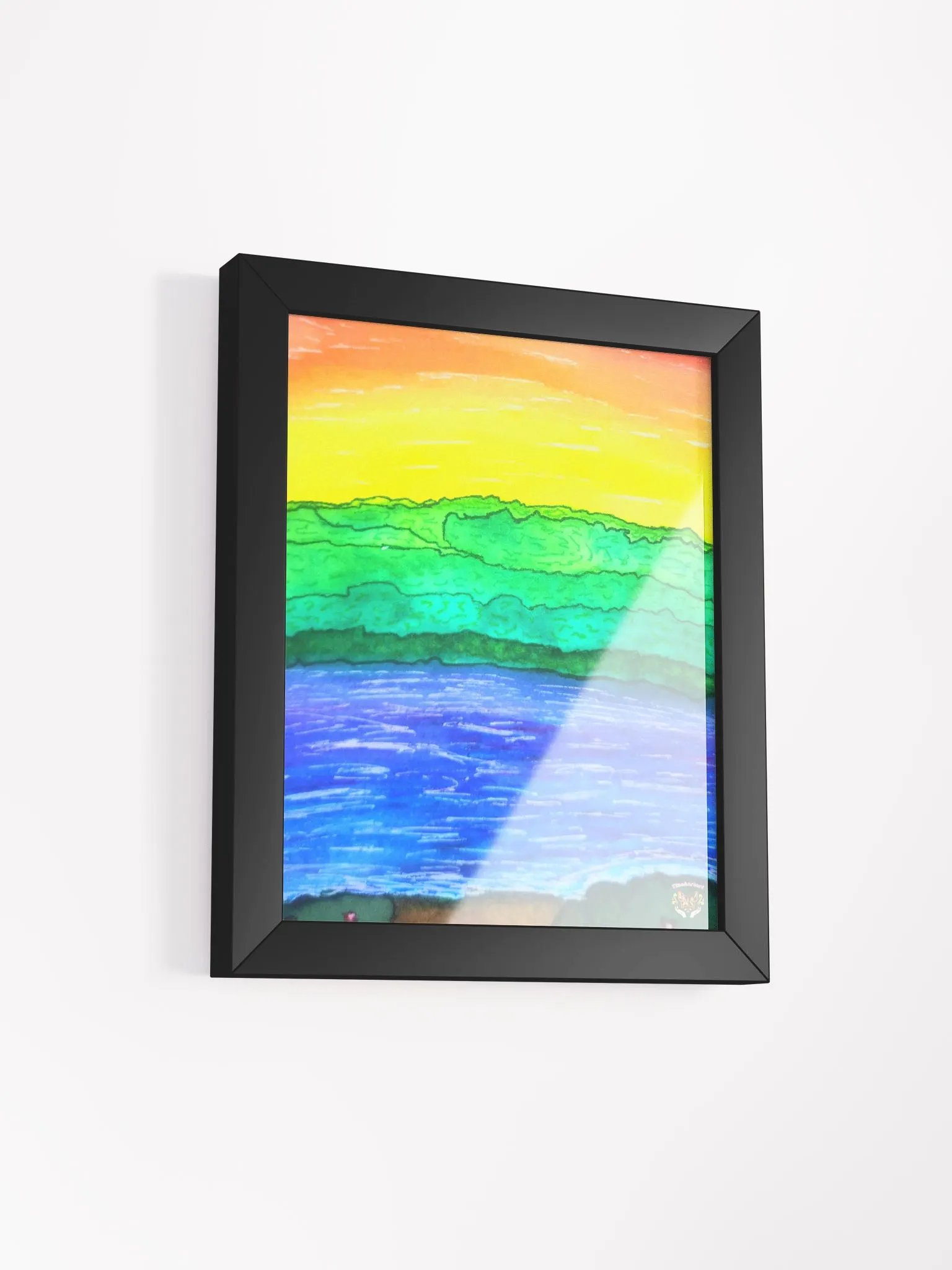 Sunset Serenity Framed Poster product image (2)