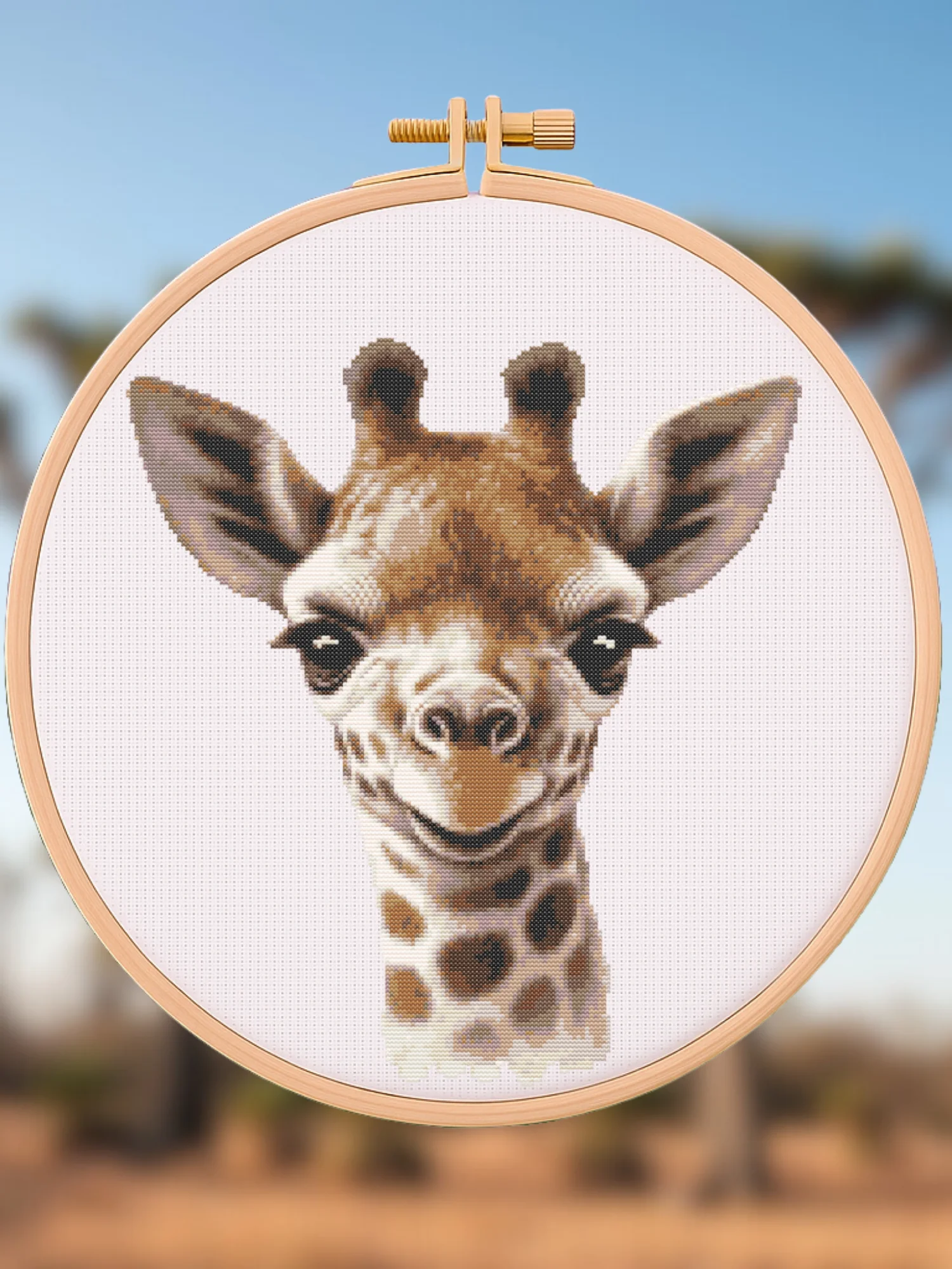 Baby Giraffe Cross Stitch Pattern product image (1)