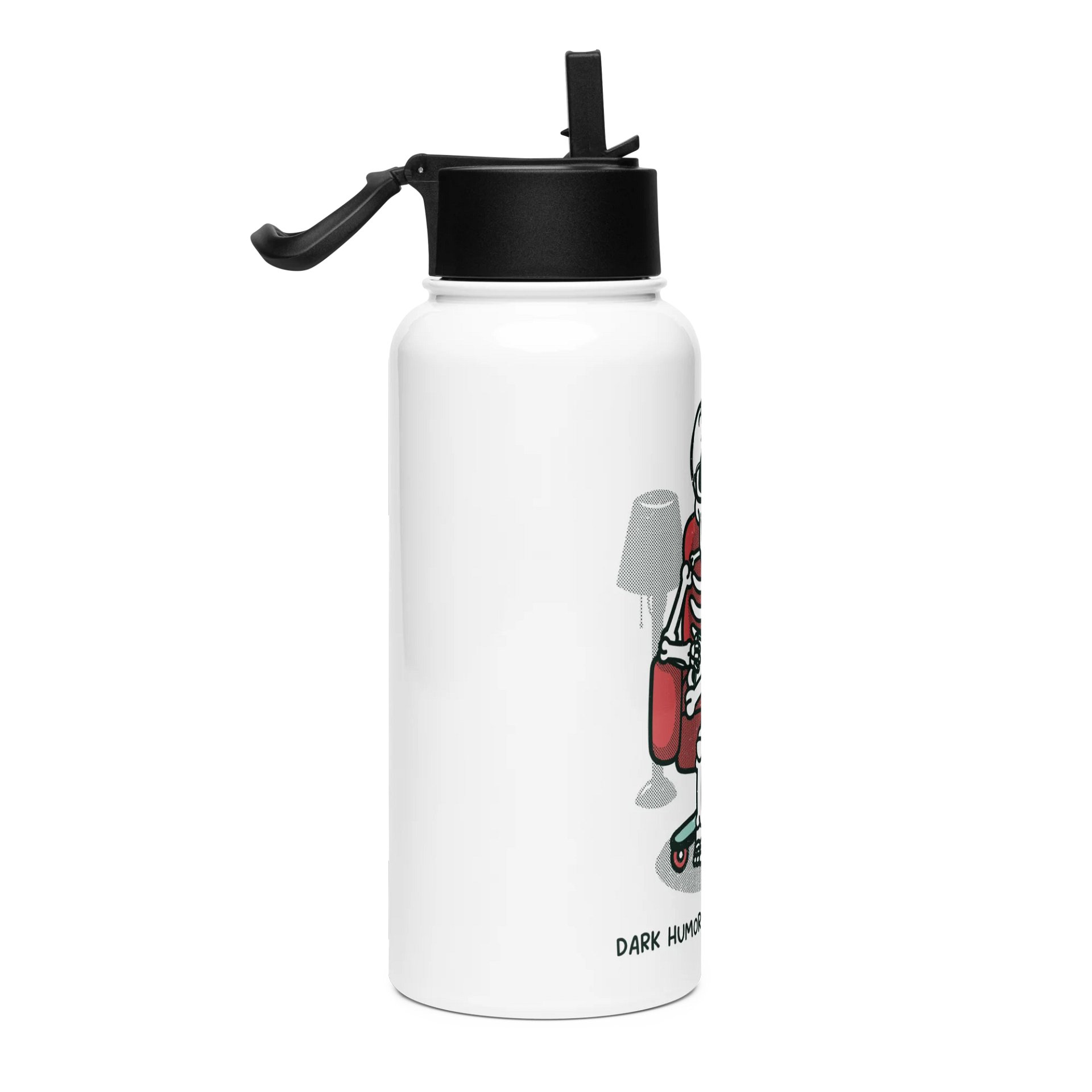 Dark Humor Is My Therapy Water Bottle product image (4)