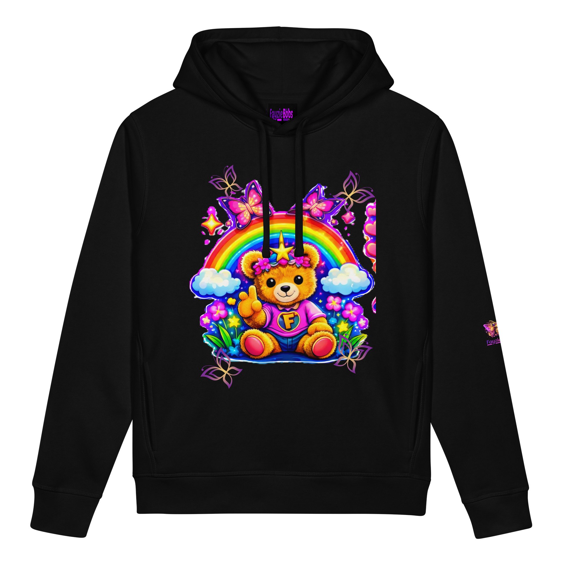 Fayzie Rainbow Hoodie – Where Kindness Grows by FayzieBobs product image (1)