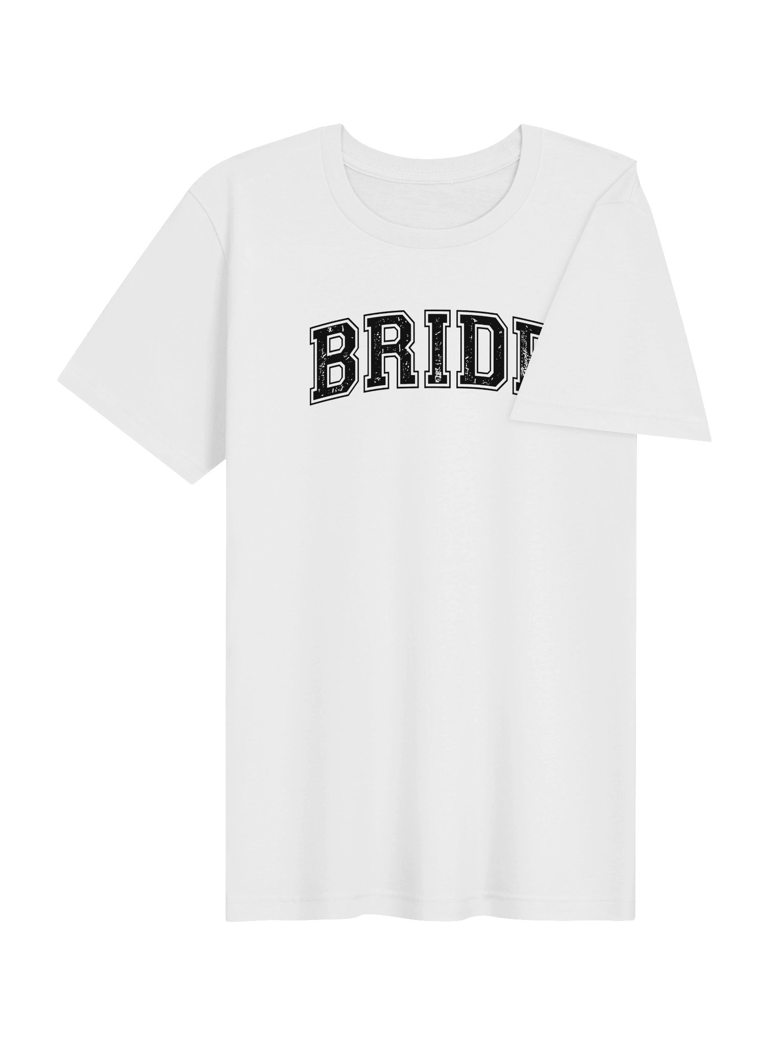 BRIDE Varsity T-Shirt | Collegiate Bride Wedding Tee product image (5)