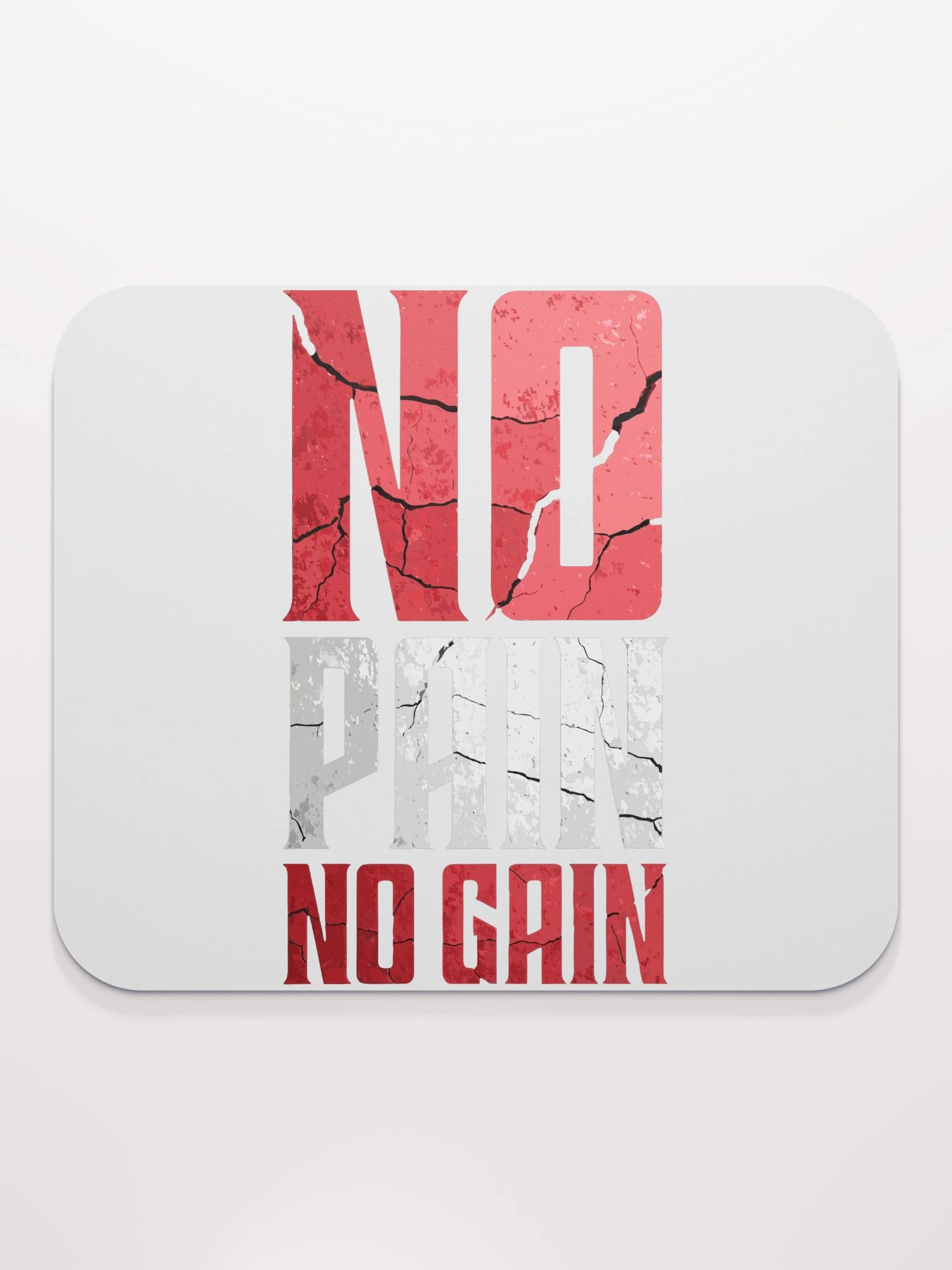 No Pain No Gain Mouse Pad – Motivational Gym Desk Accessory product image (2)