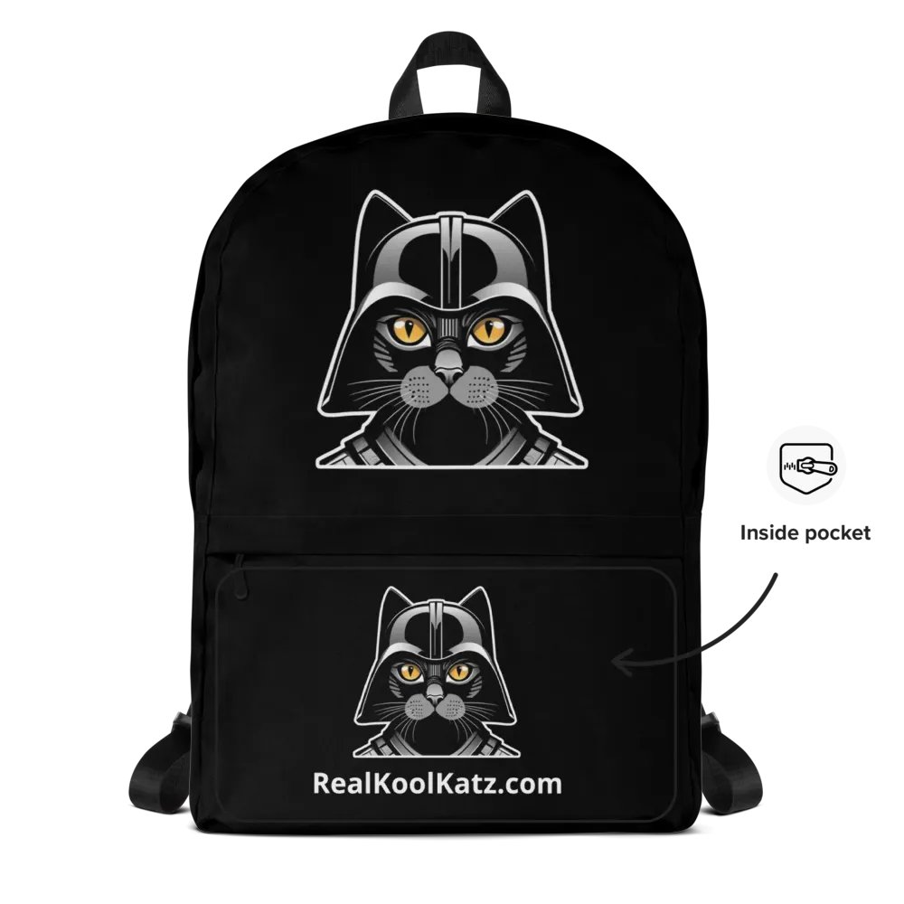 Cat Vader Laptop Backpack product image (9)