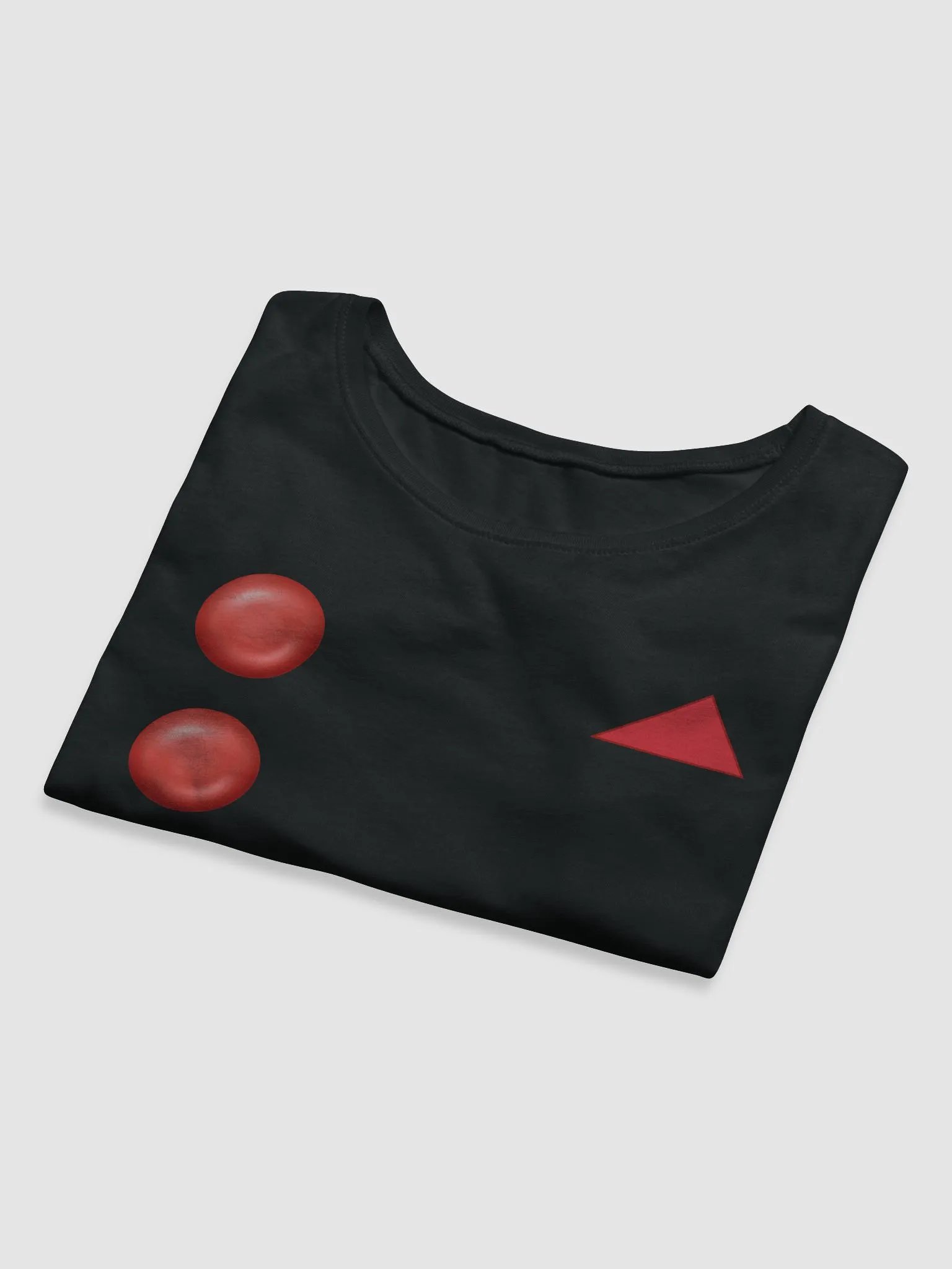 Red Button and Hankie Crop Tee product image (16)