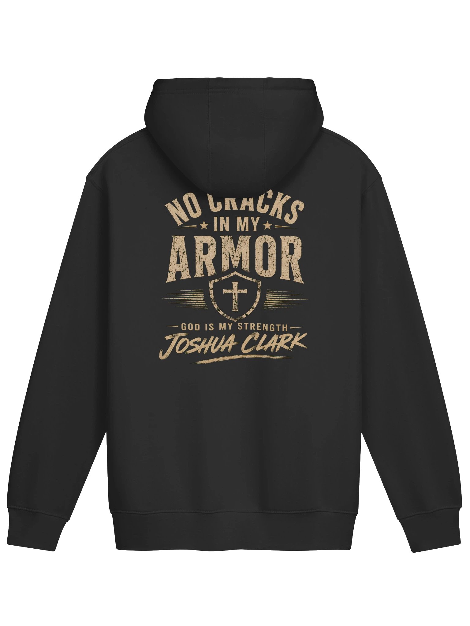 No Cracks In My Armor — Lane Seven Hoodie product image (2)