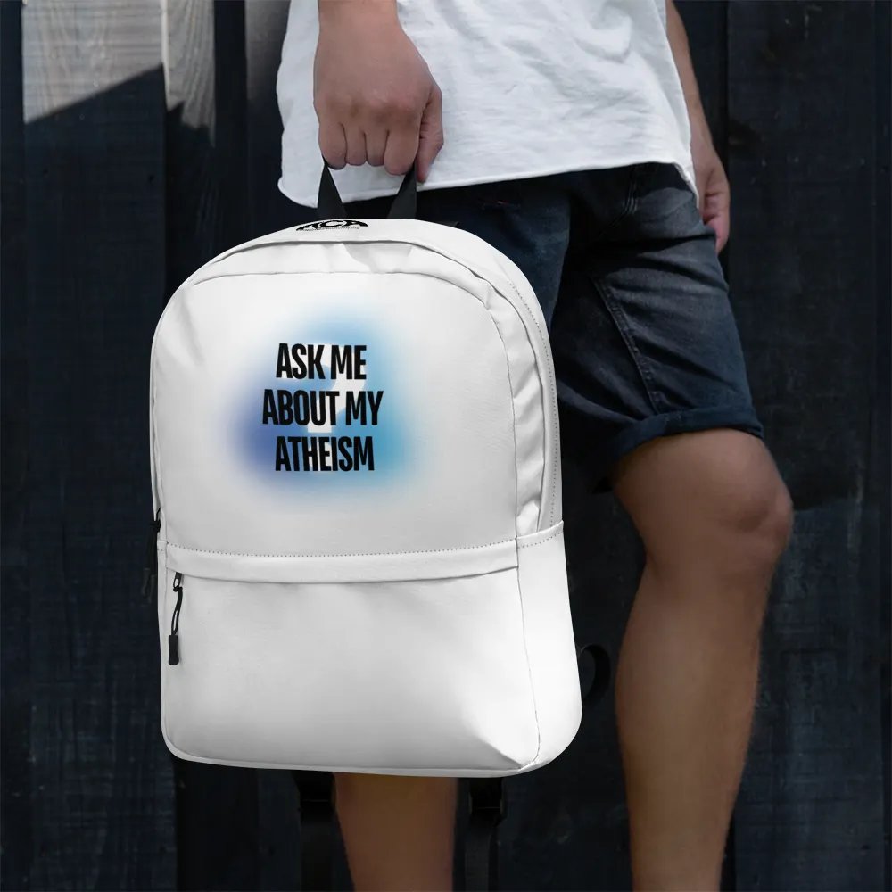 Ask Me About My Atheism Backpack product image (4)