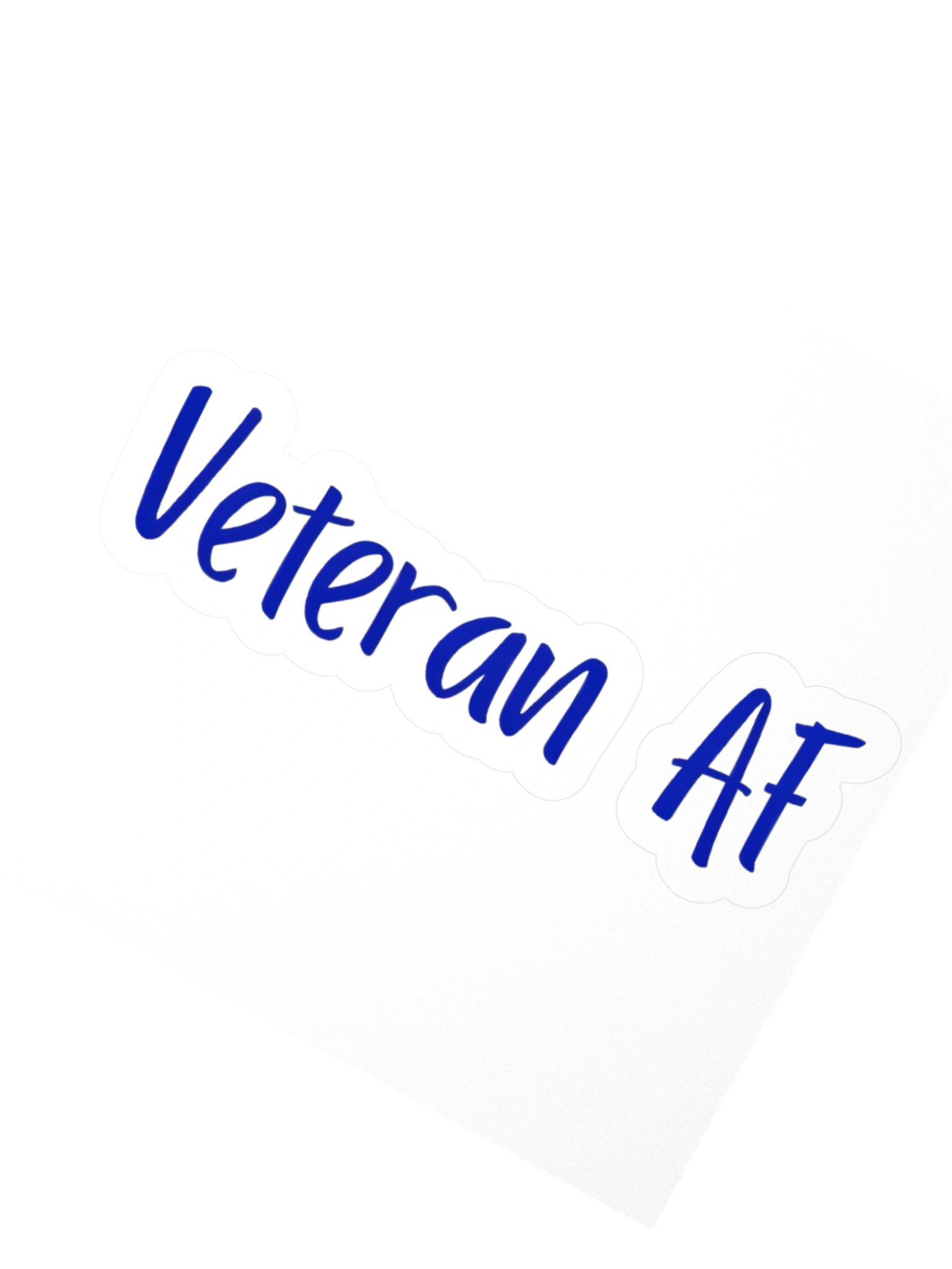 Blue Veteran Sticker product image (2)