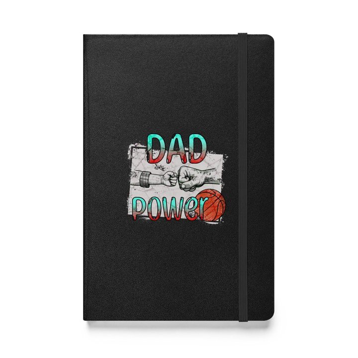 Dad Power Basketball Hardcover Notebook product image (1)