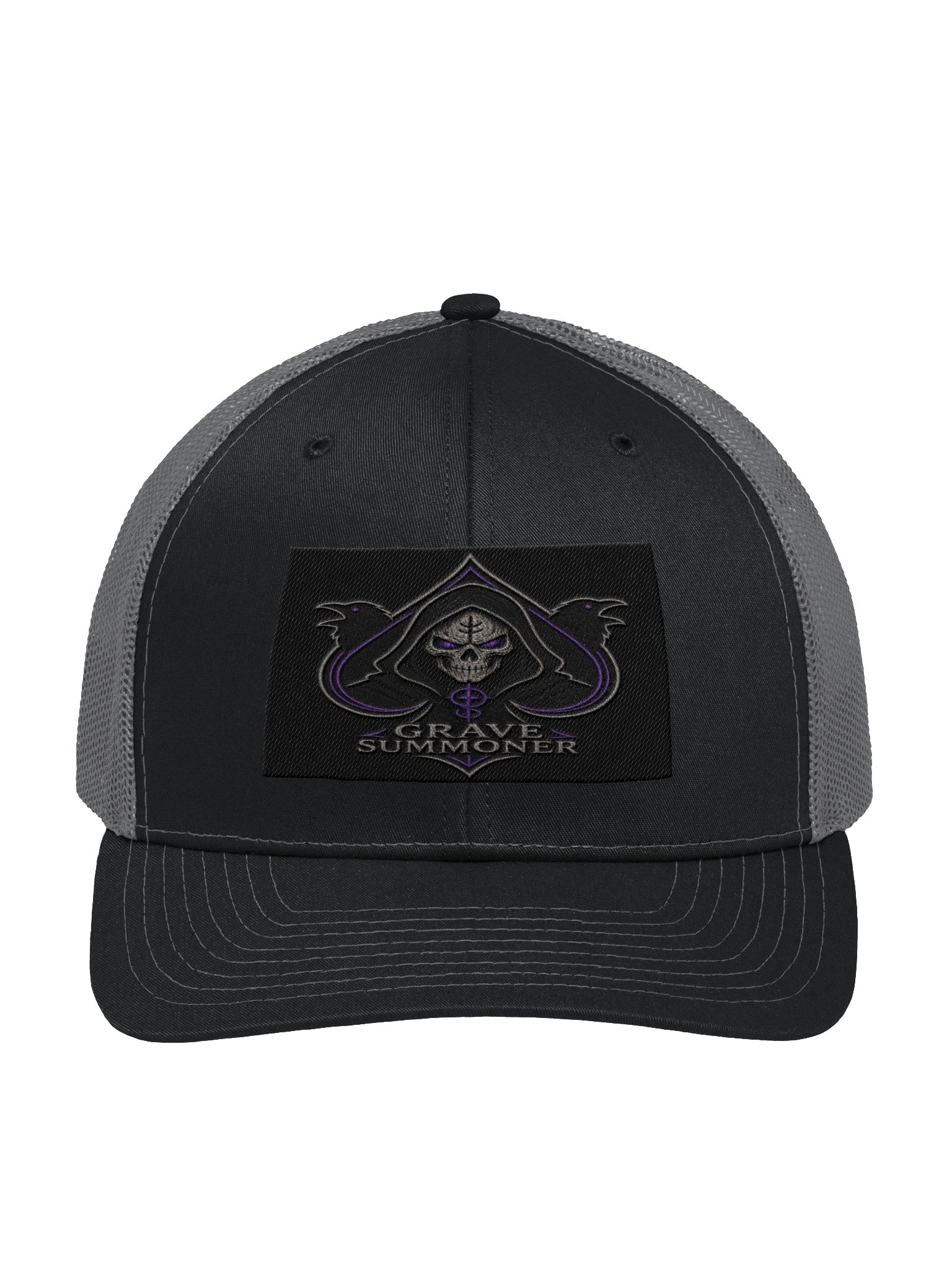 Grave Summoner Embroidered Trucker Hat product image (1)
