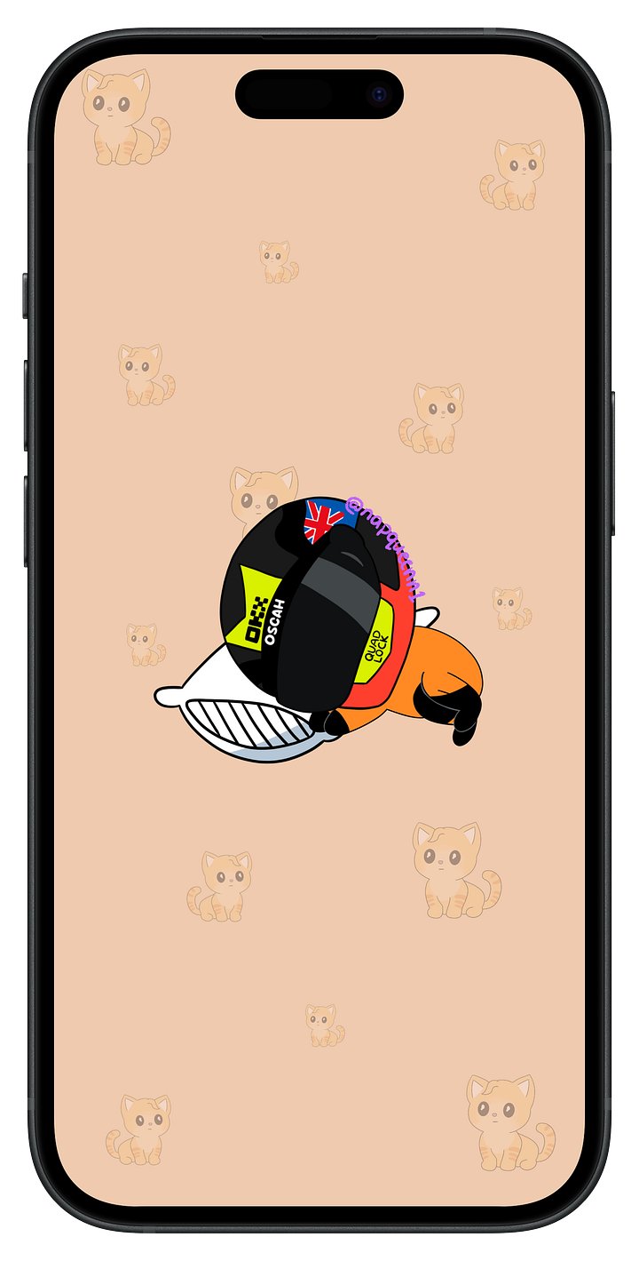 Sleeping Mini Oscar - Phone Wallpaper (Updated) product image (2)