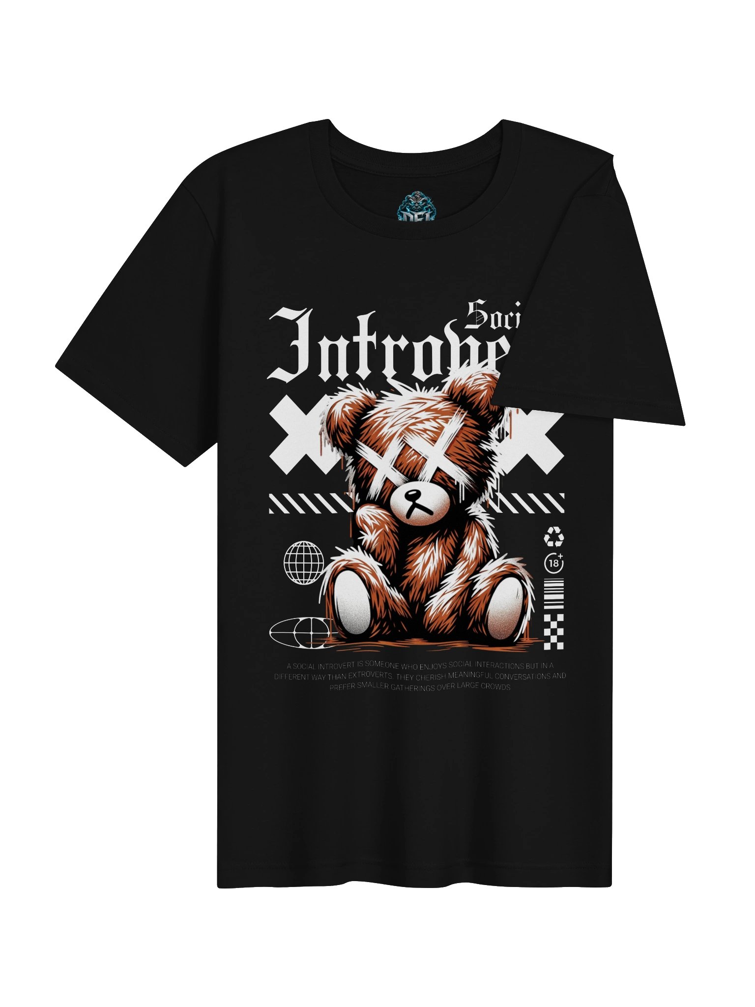 Social Introvert Tee product image (4)