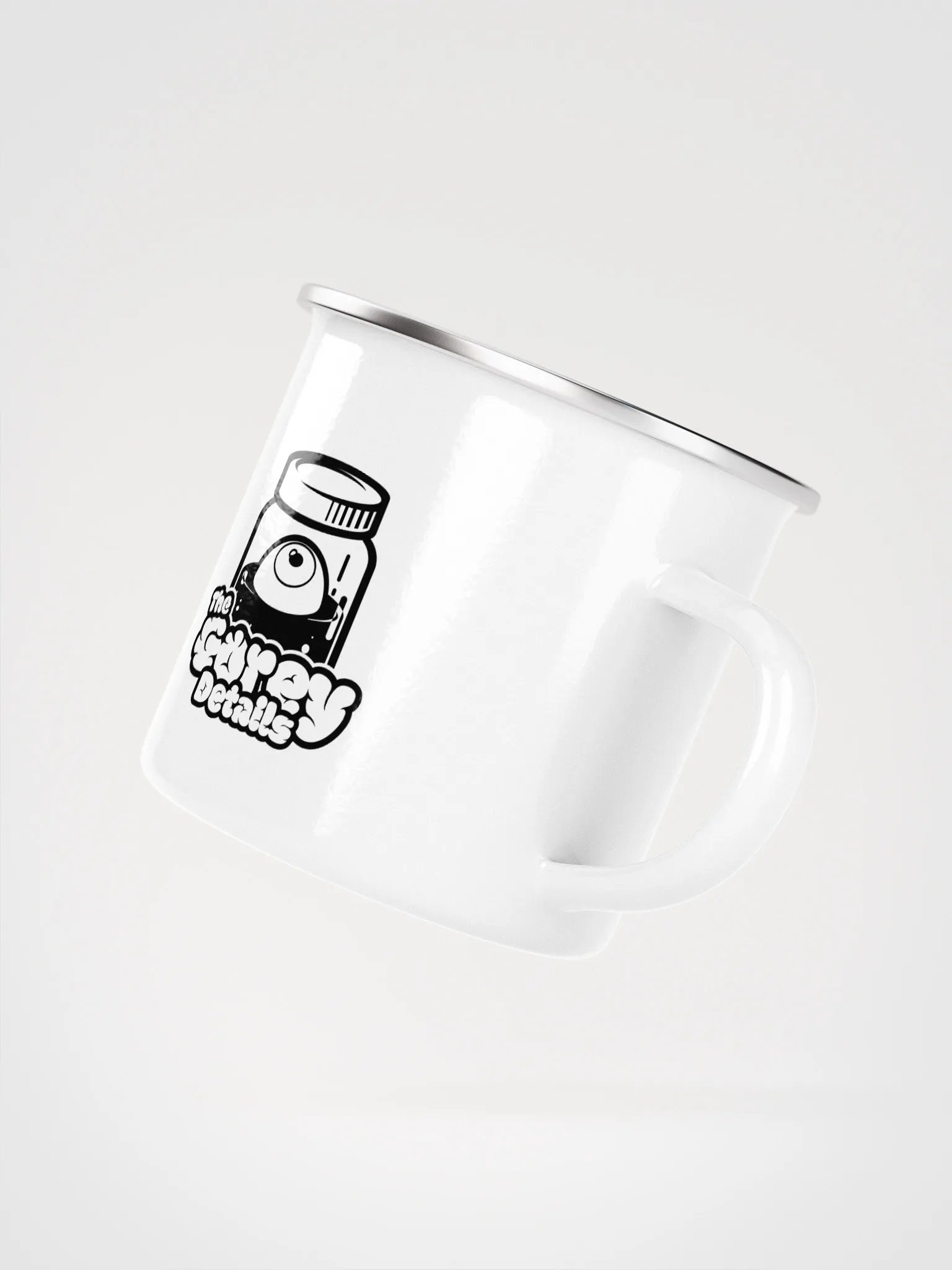 Full Logo Black - Enamel Mug product image (4)