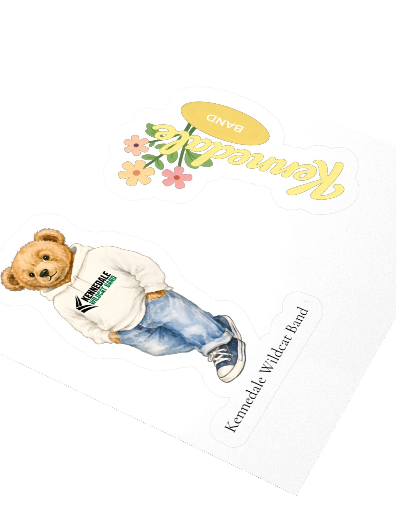 Kennedale Band Graphic Logo Sticker Sheet product image (8)