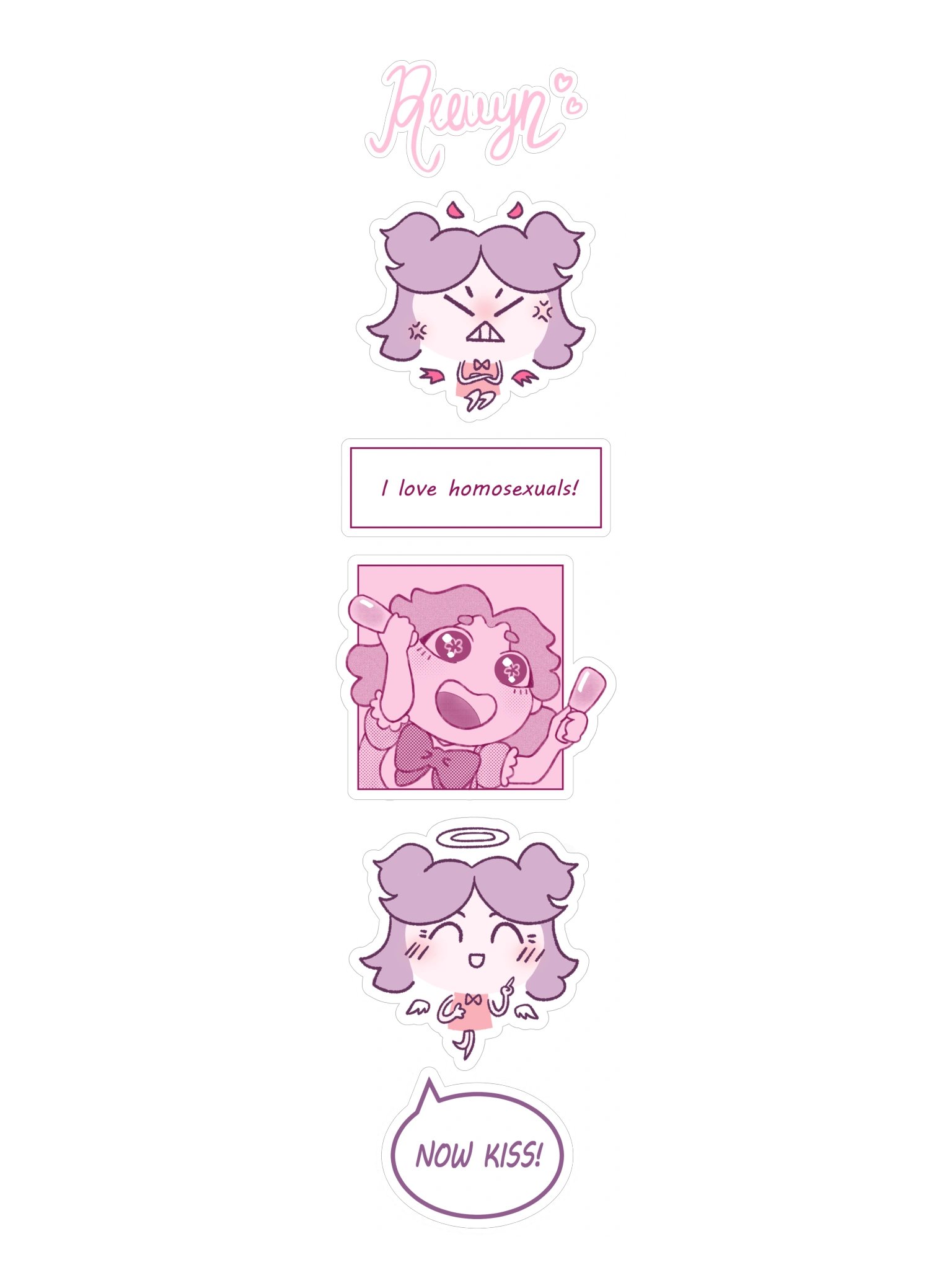 The PINK sticker sheet! Artist Edition product image (2)