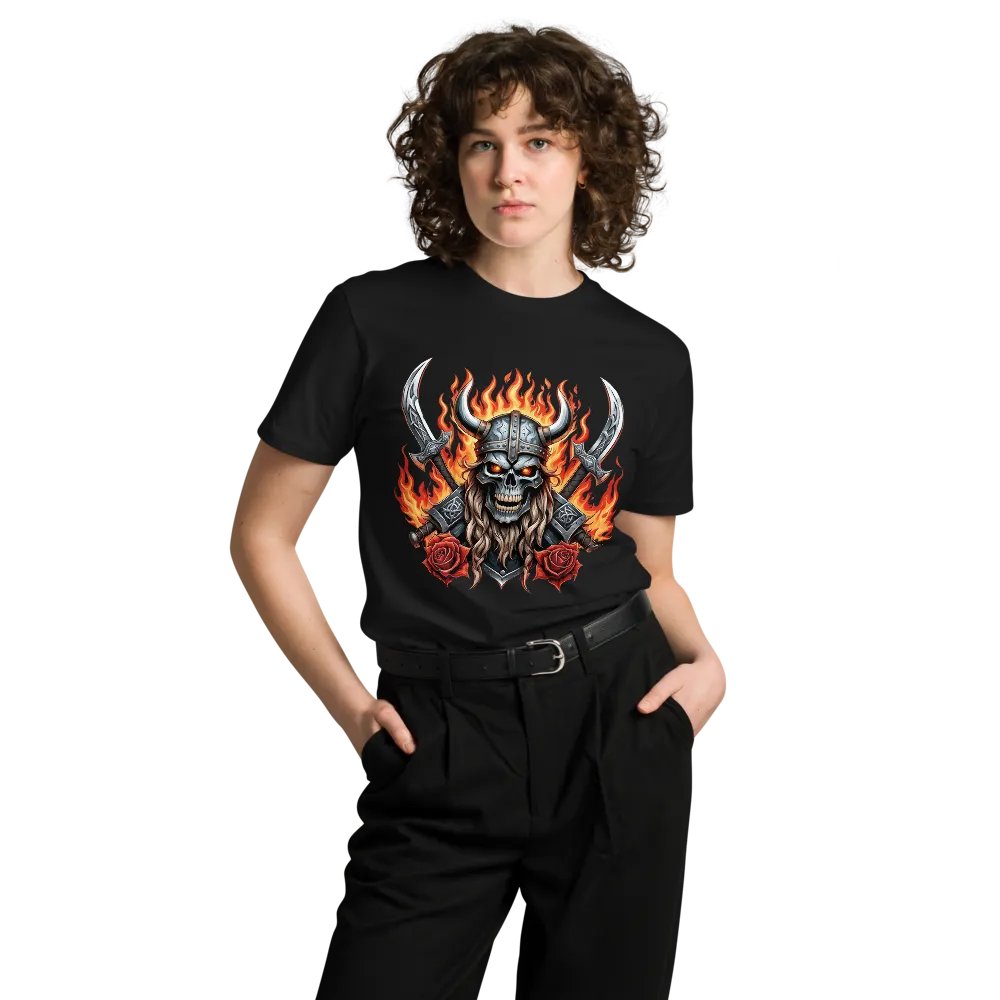 Viking Skull Inferno T-Shirt product image (8)