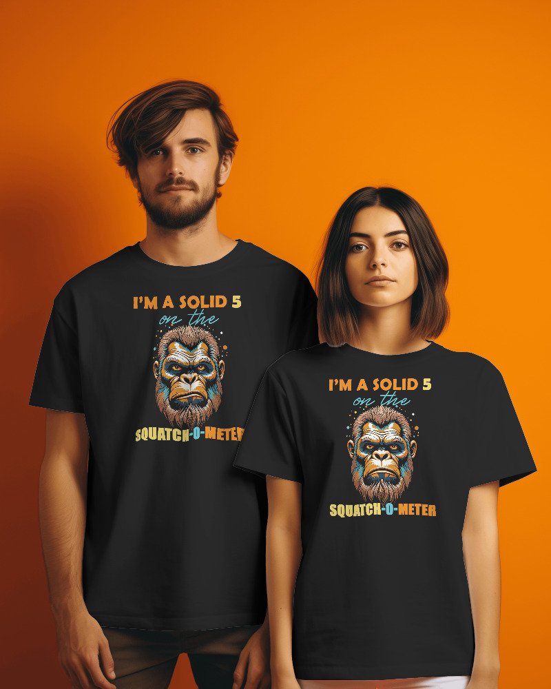 CT Cryptids Squatch-O-Meter T-shirt product image (1)