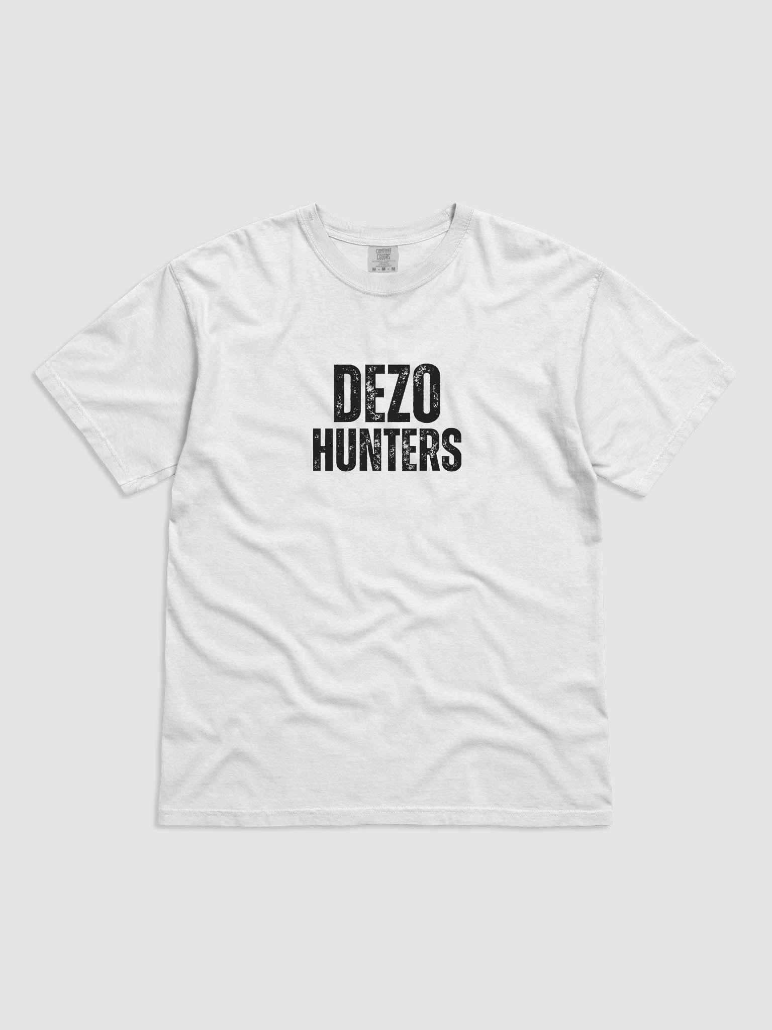 DEZOHUNTERS TRIČKO (ČERNÝ NÁPIS) product image (1)