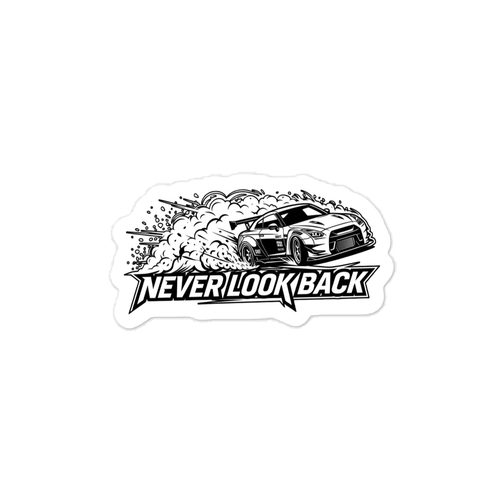 Never Look Back Drift Decal product image (1)