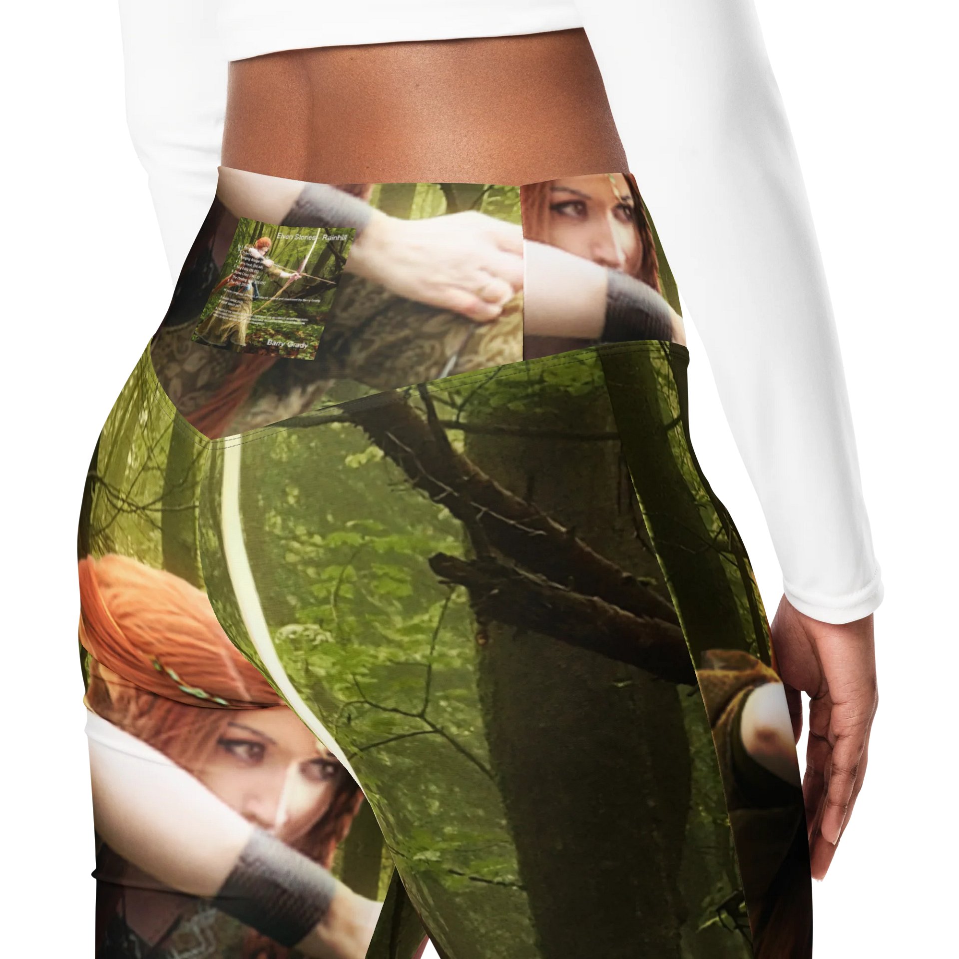 'Elven Stories - Rainhill' Flare Vision Leggings product image (5)