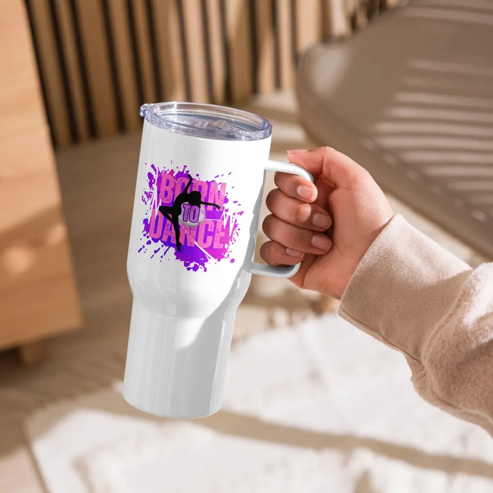 Born to Dance Her Silhouette Vibes Travel Mug product image (11)