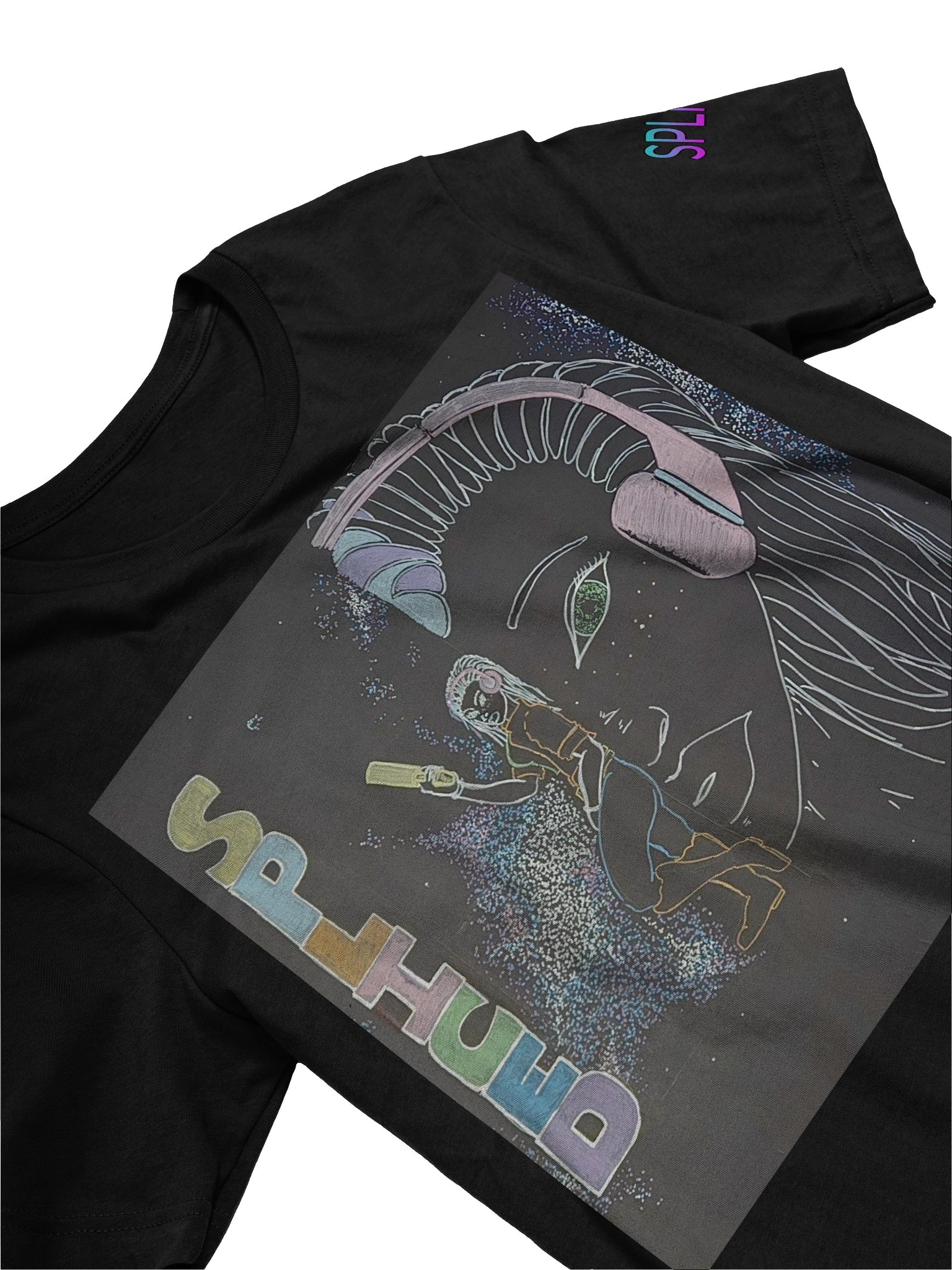 SPLICED Blackout Gradient T-Shirt product image (3)