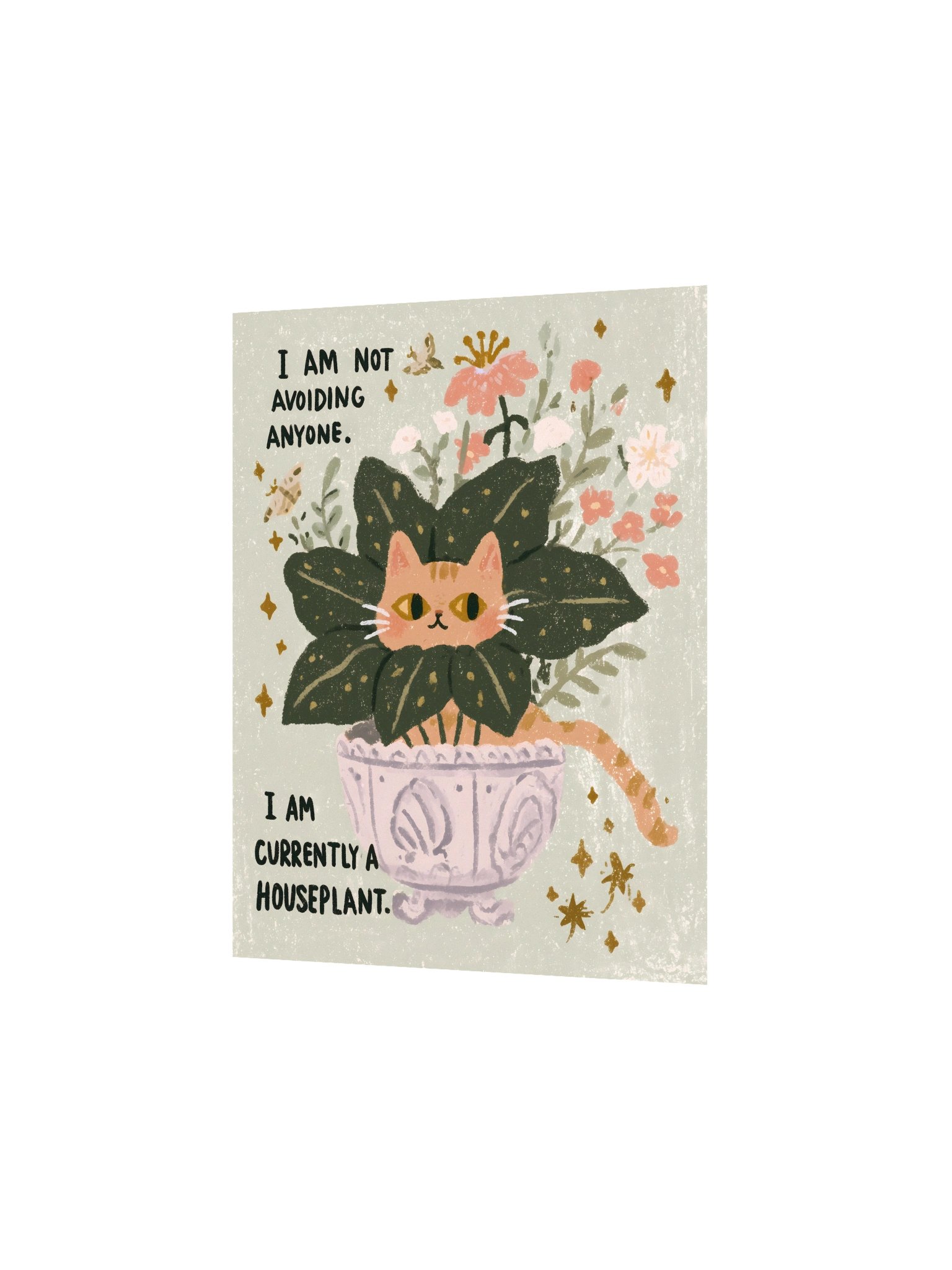 Houseplant Cat Poster product image (7)