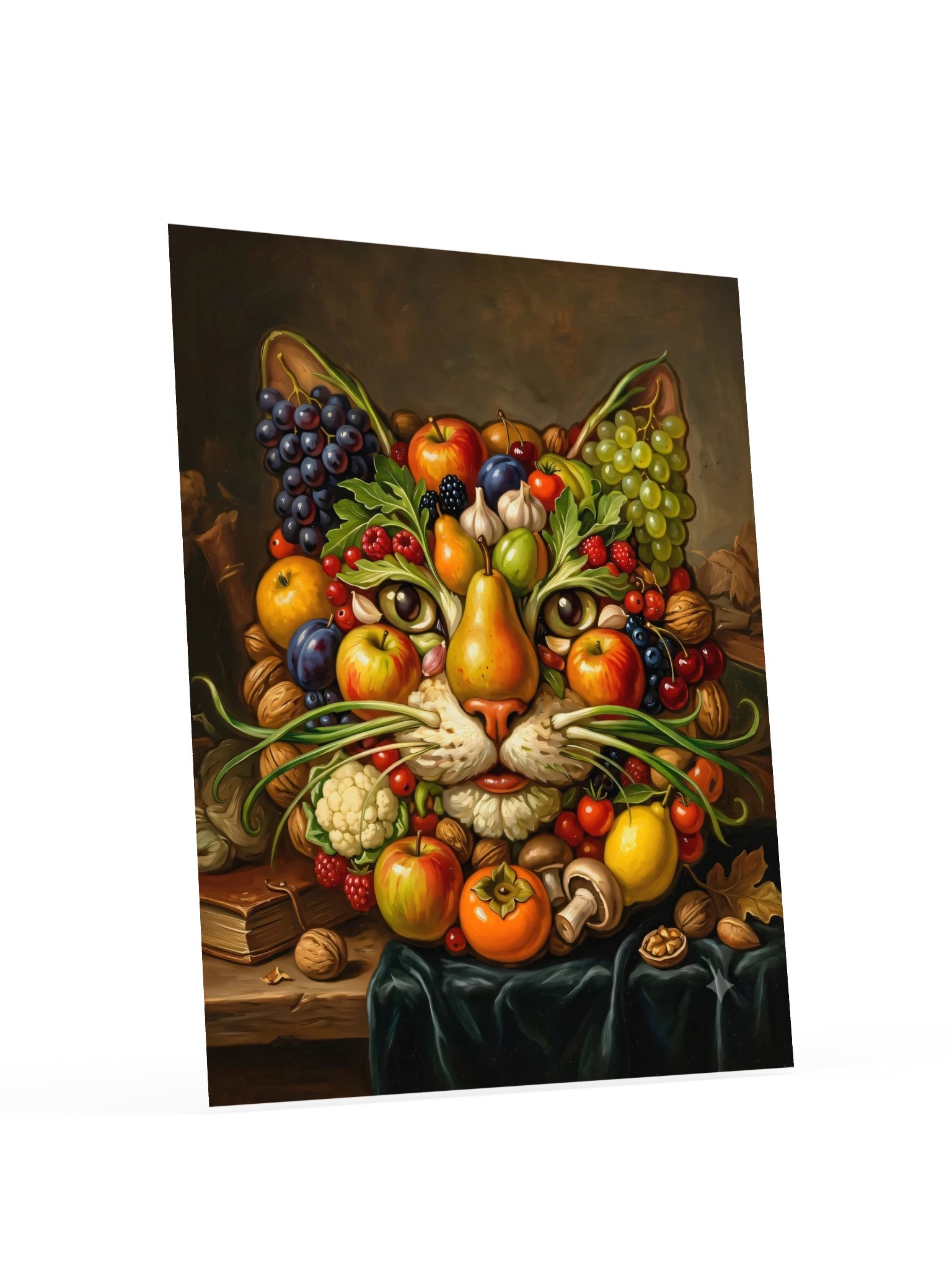 Fruit Portrait Cat Poster product image (18)