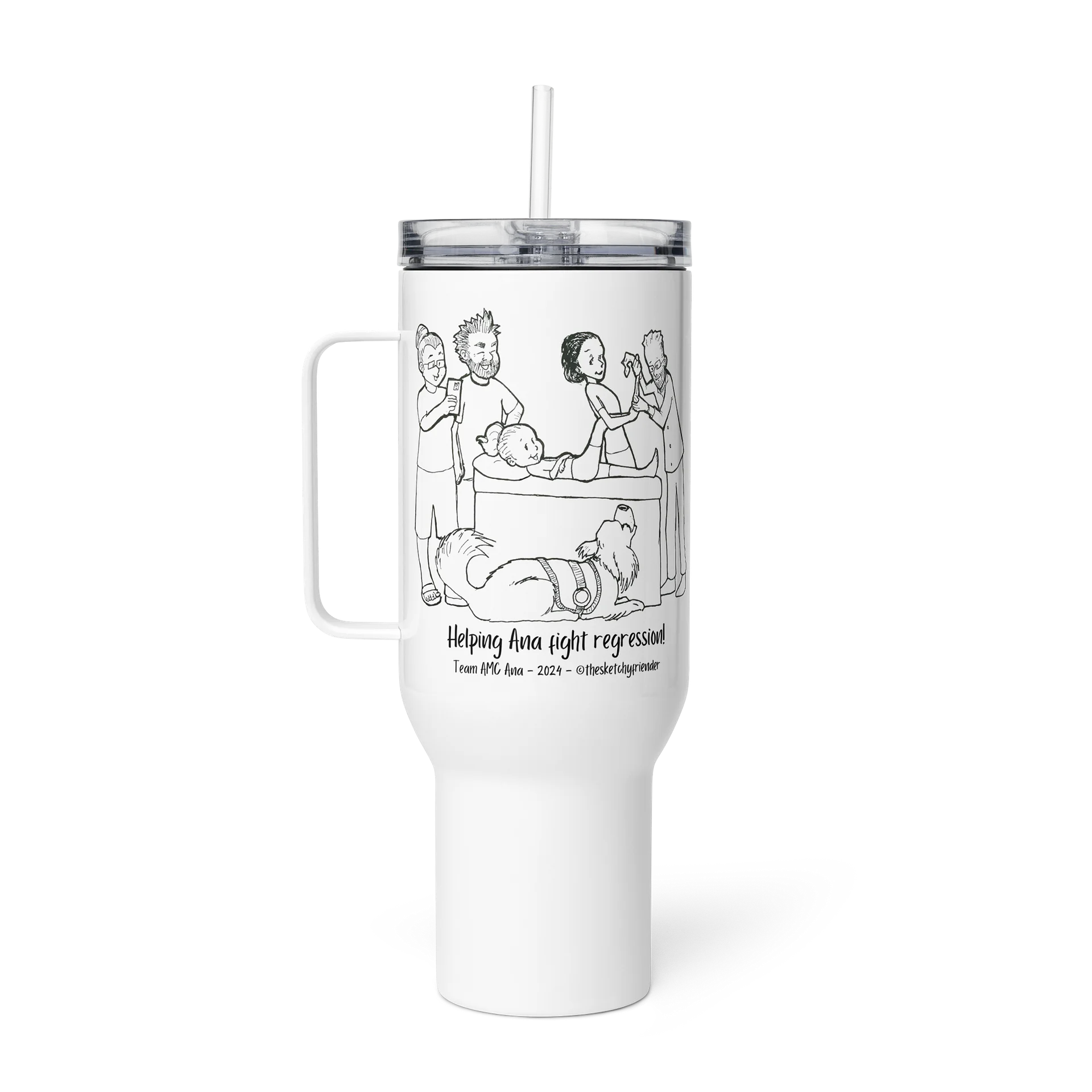 HELPING Ana Fight Regression 2024 - COLLECTIBLE 40oz Tumbler product image (1)