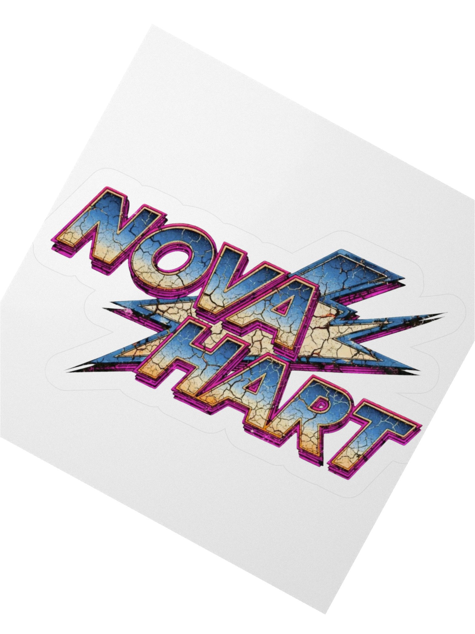 Distressed Logo Sticker product image (2)