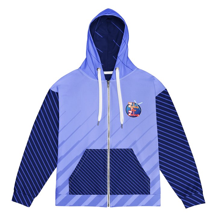 Full Print Bluu Zebro Hoodie product image (1)
