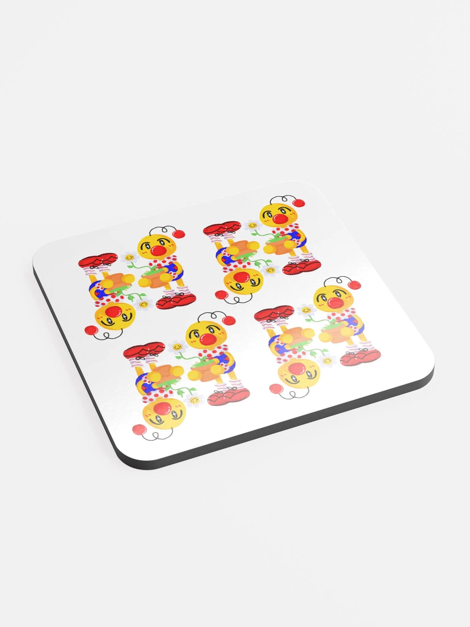 Boyoyoing Repeating Flower Pot Coaster product image (2)