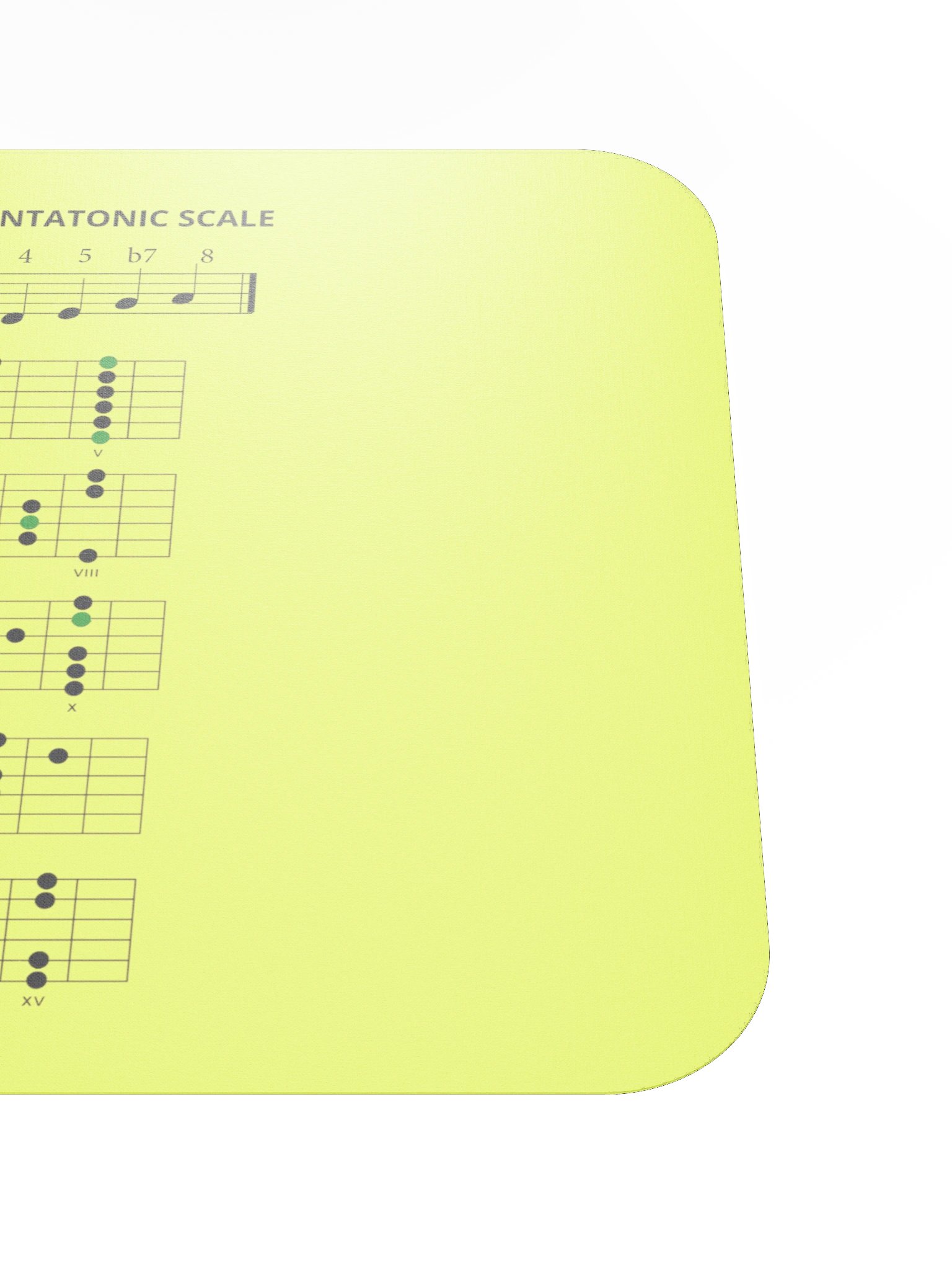 Pentatonic MOUSE PAD product image (6)