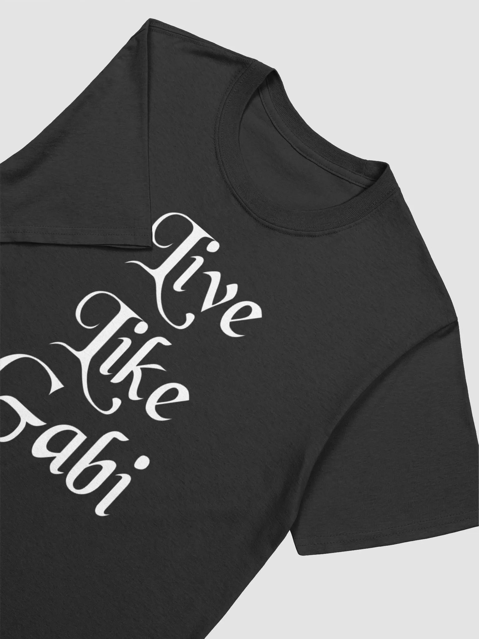 Black Live Like Gabi T-Shirt product image (3)