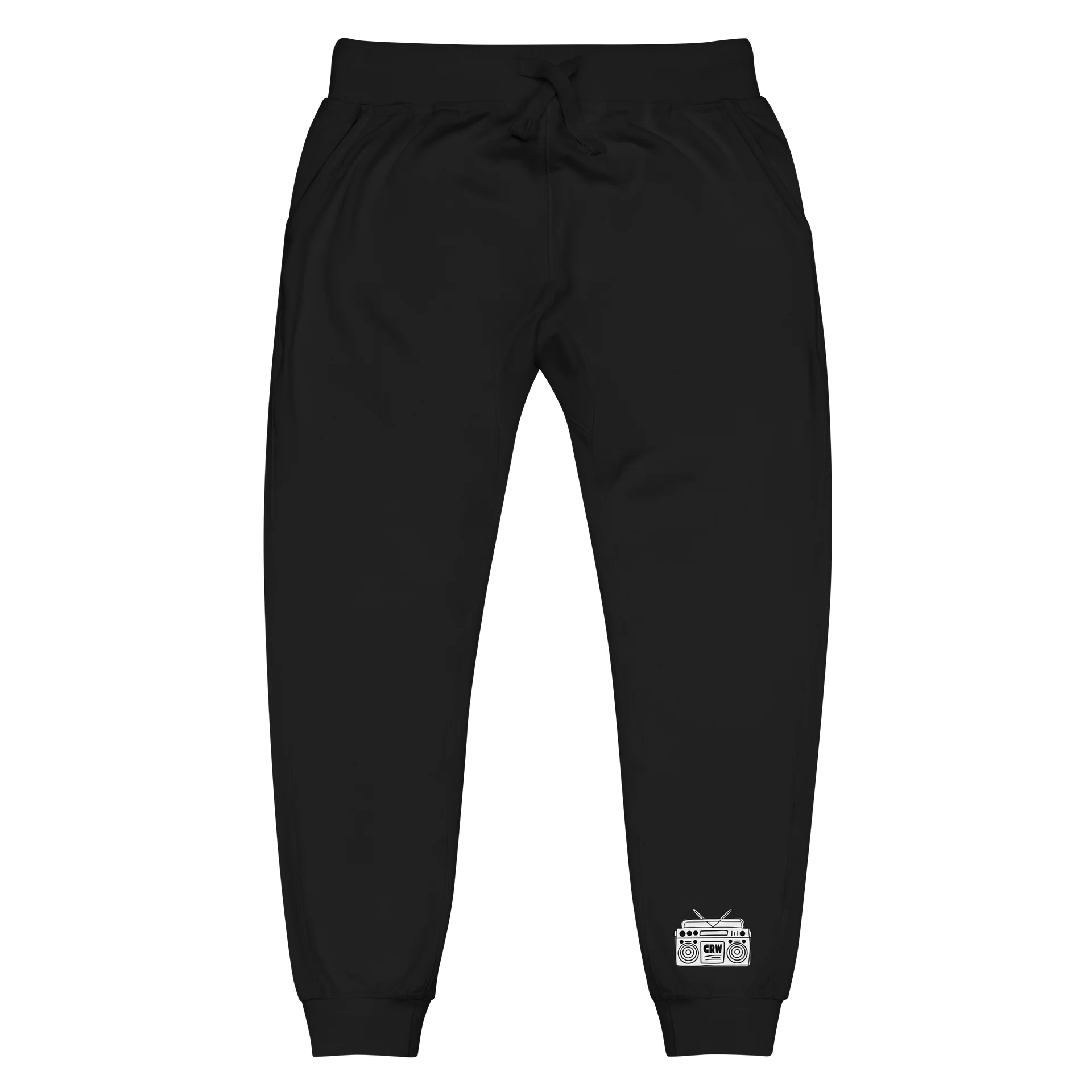 The "Boombox" Slim-Fit Joggers - Retro 90s Graphic Training Pants product image (1)