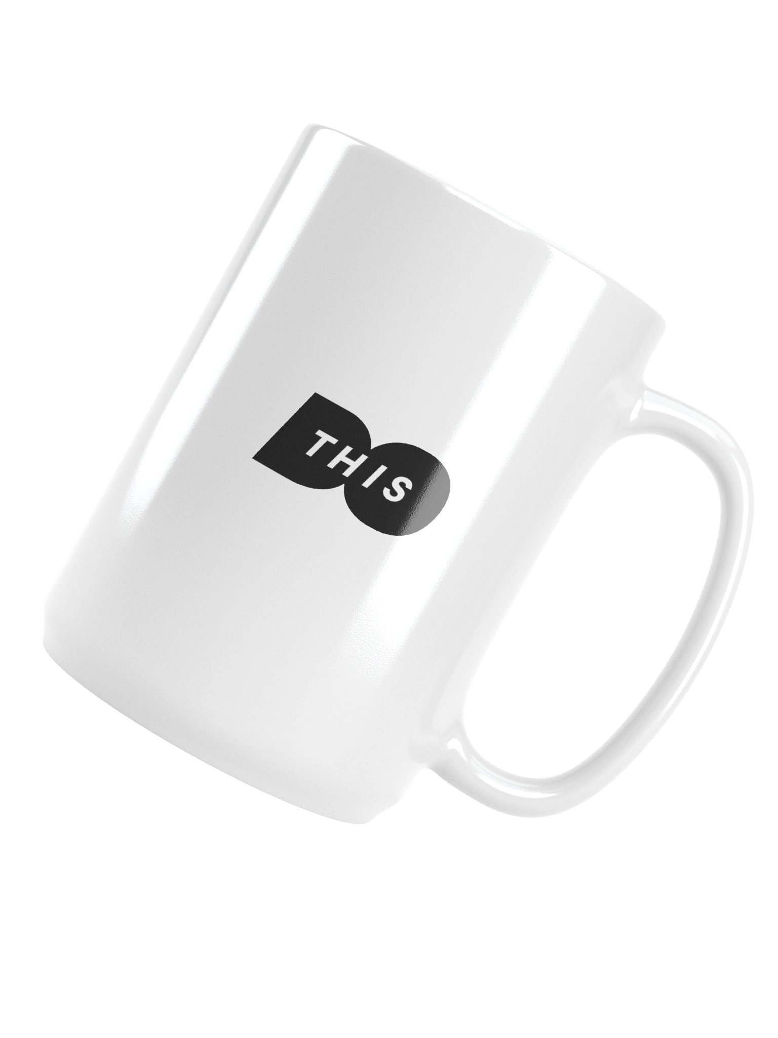 Bold White Mug product image (5)