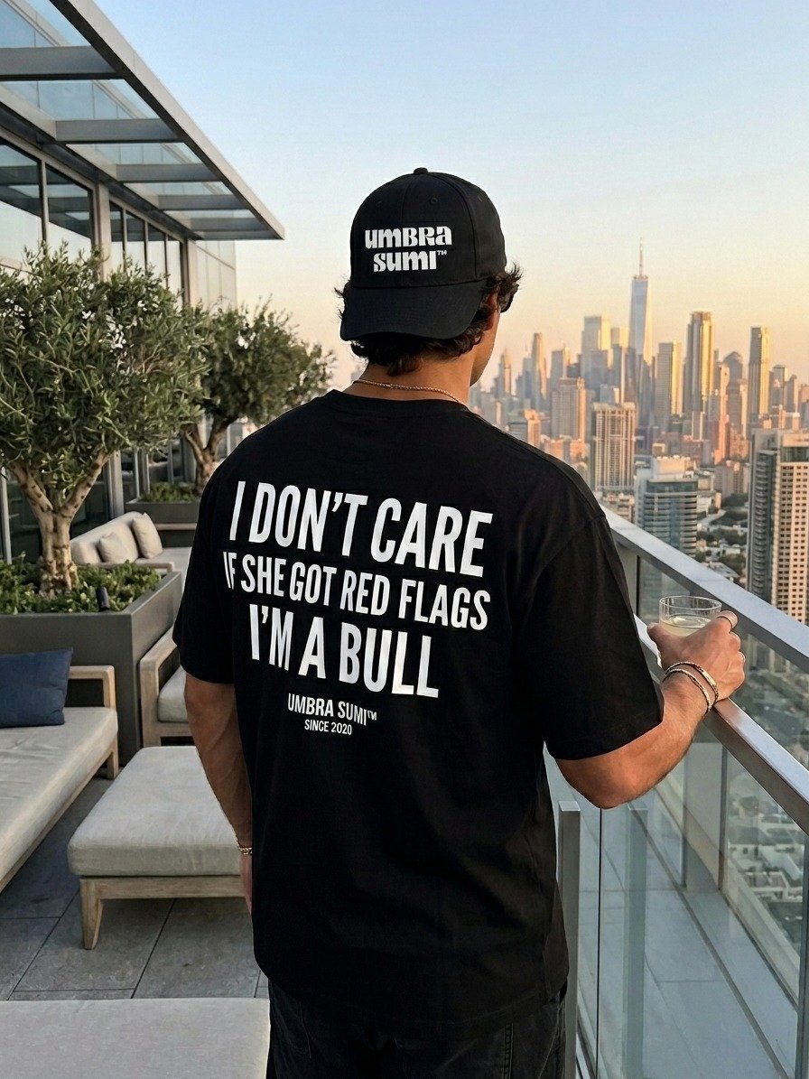I Don't Care If She Got Red Flags Funny Men's T-Shirt product image (2)