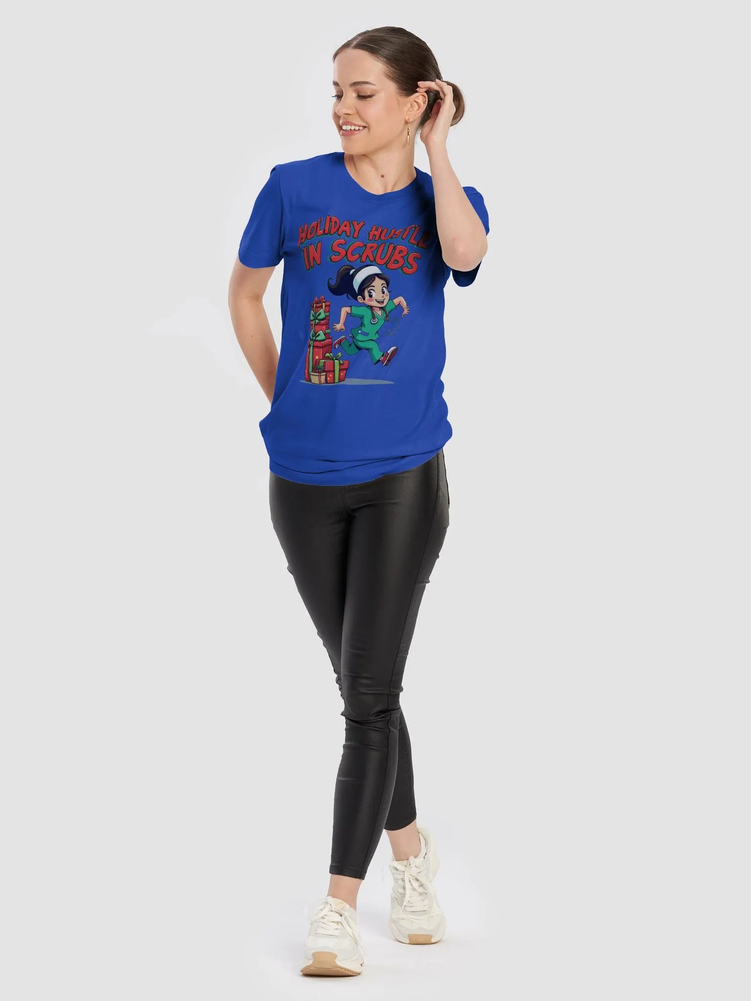 Holiday Hustle in Scrubs T-Shirt product image (101)
