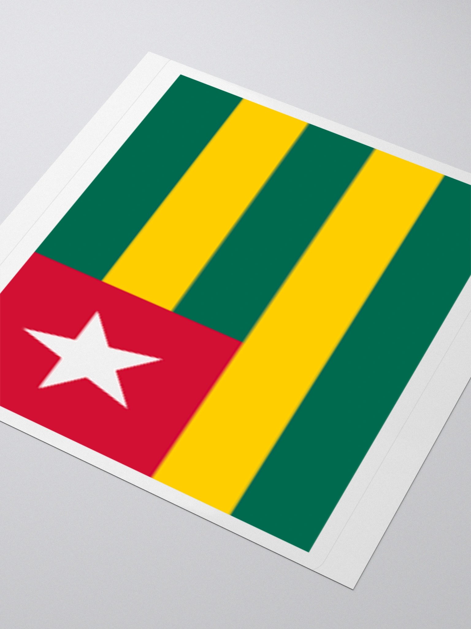 Togo Flag Sticker - Exclusive Vinyl Design for National Pride product image (9)
