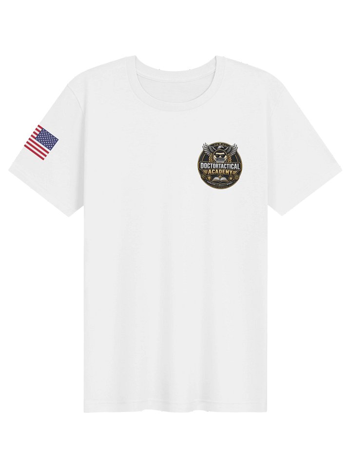 DoctorTactical Academy White T product image (1)